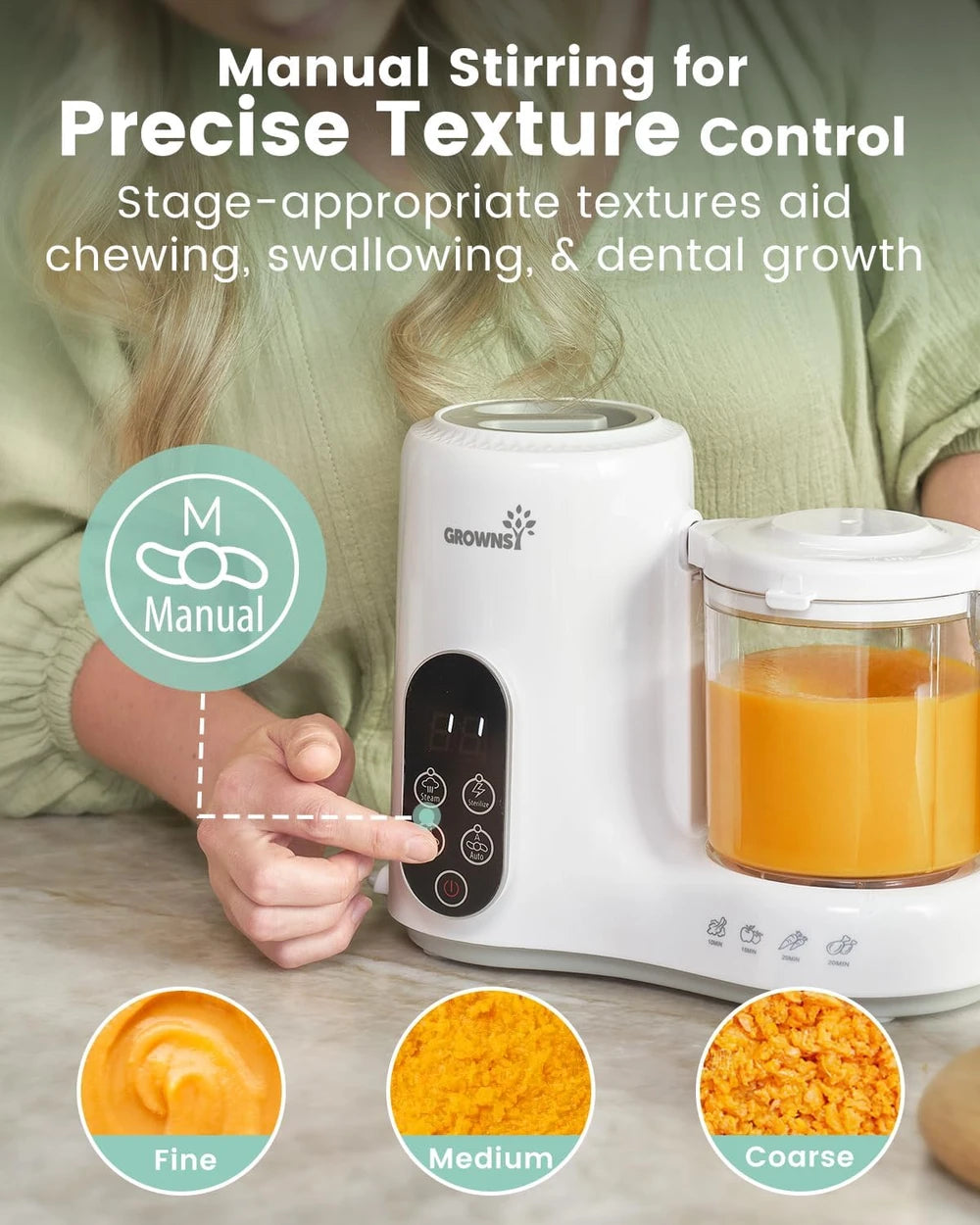 4-in-1 Baby Food Maker & Sterilizer