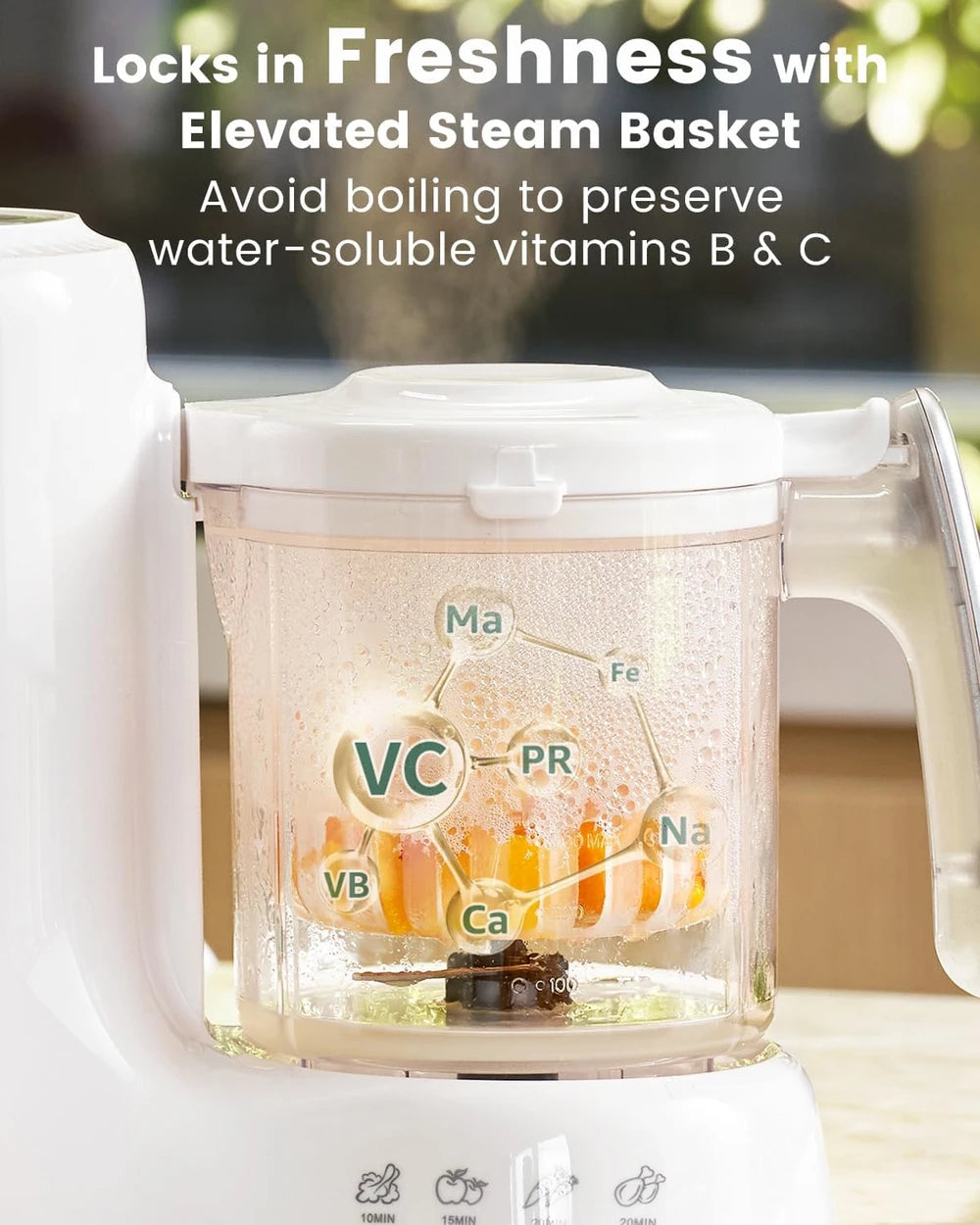 4-in-1 Baby Food Maker & Sterilizer