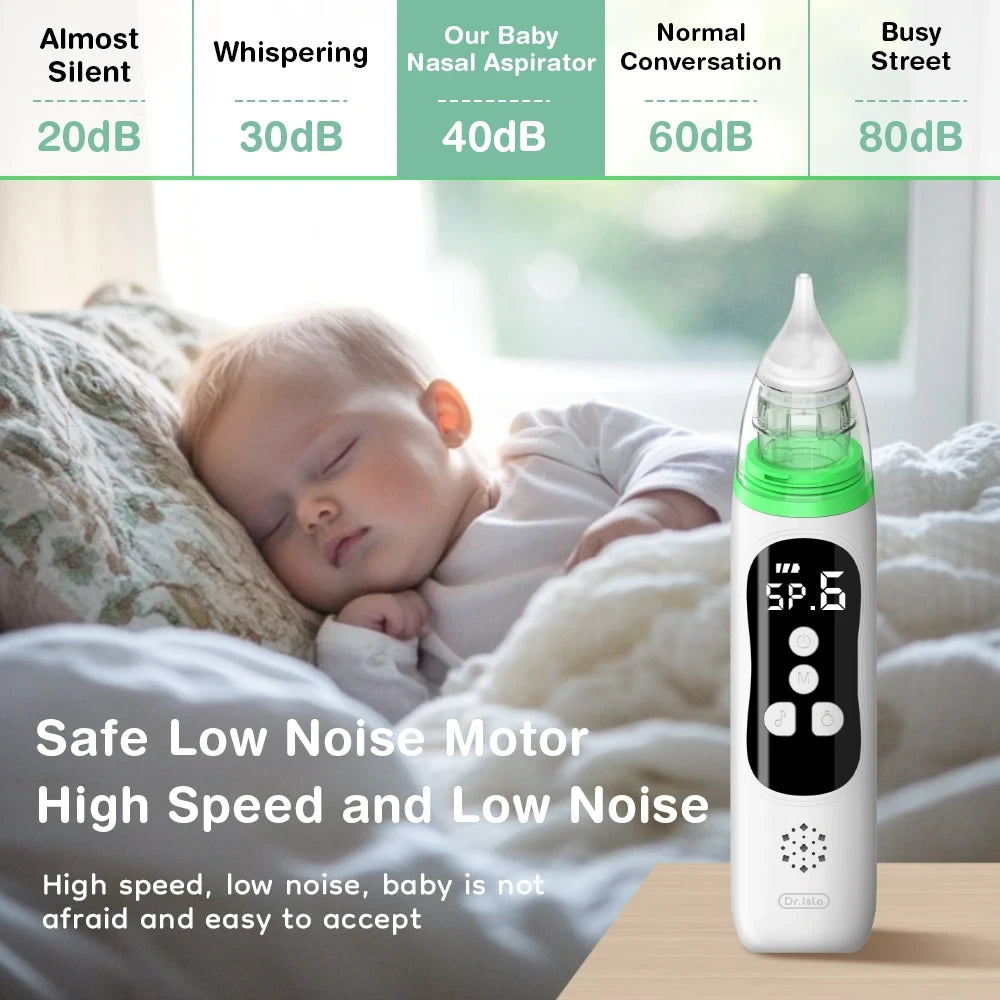 BreatheEasy™ Baby Nasal Aspirator – Gentle Relief For Stuffy Little Noses
