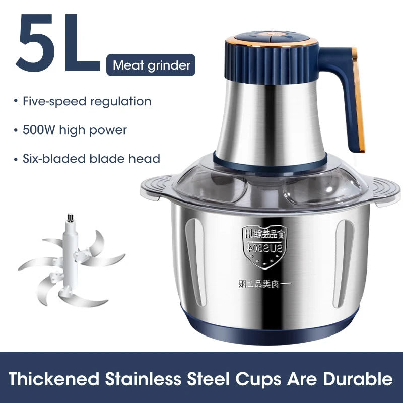 QuickPrep™ Electric Food Chopper - Cook Faster. Stress Less.