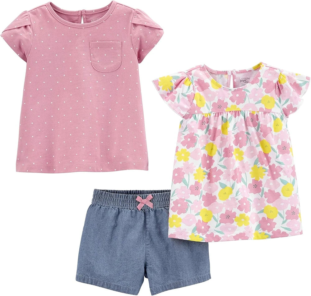 Carter's Baby Girls' 3-piece Playwear Set