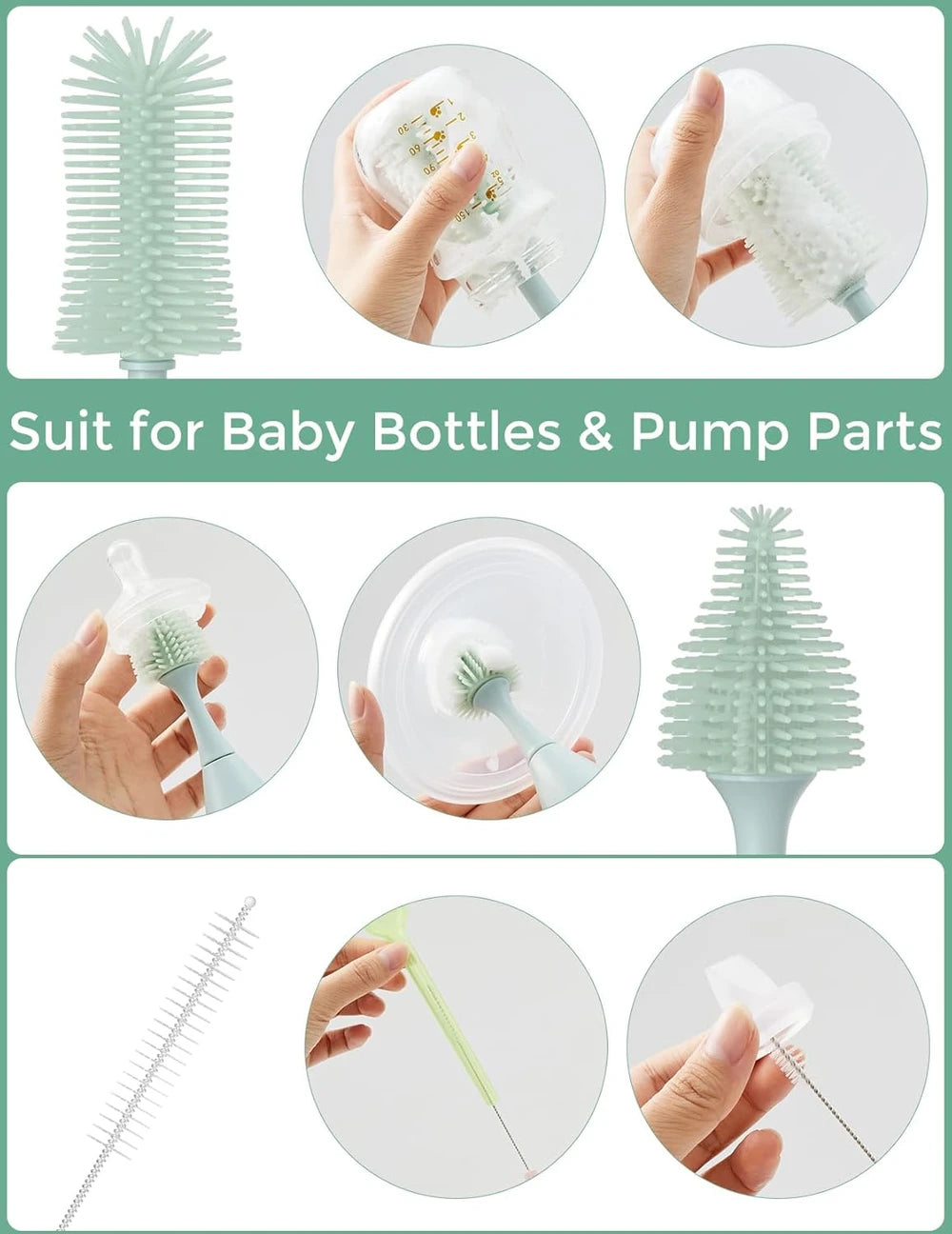 Momcozy Baby Bottle Brush Kit