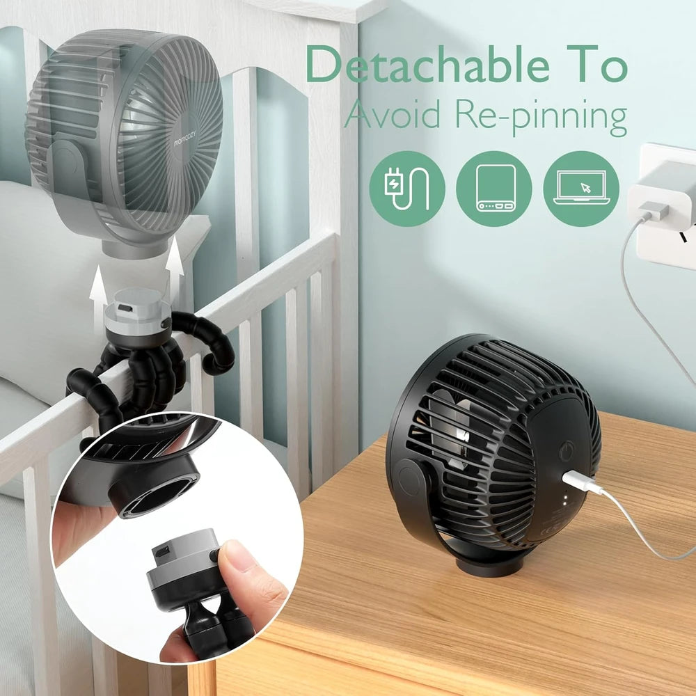 Momcozy  Portable Stroller Fan