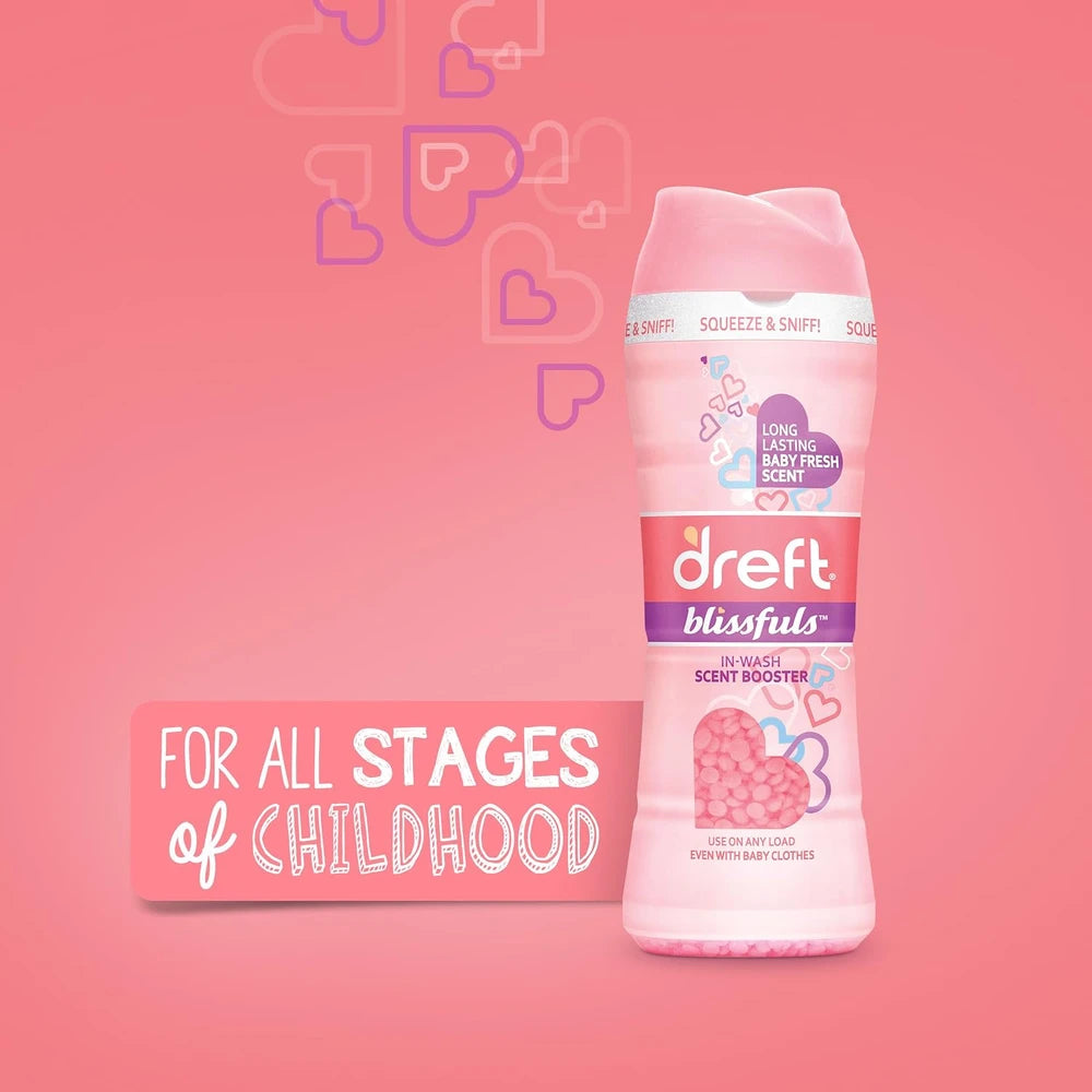 Dreft Blissfuls In-Wash Scent Booster Beads in Baby Fresh
