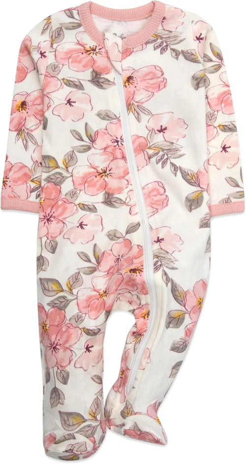 Baby Girls Footie Pajama Set
