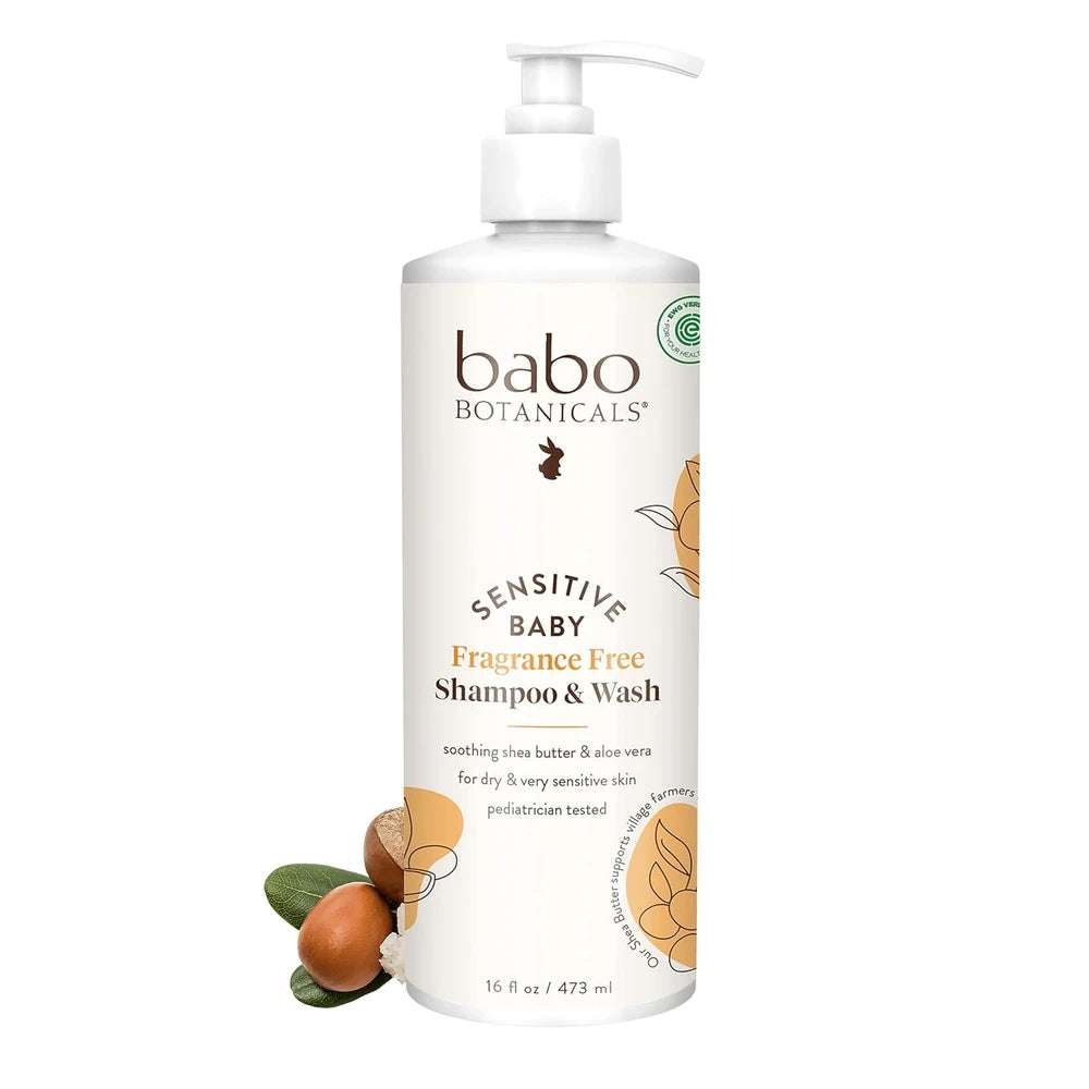 Babo Botanicals Fragrance-Free Shampoo & Wash