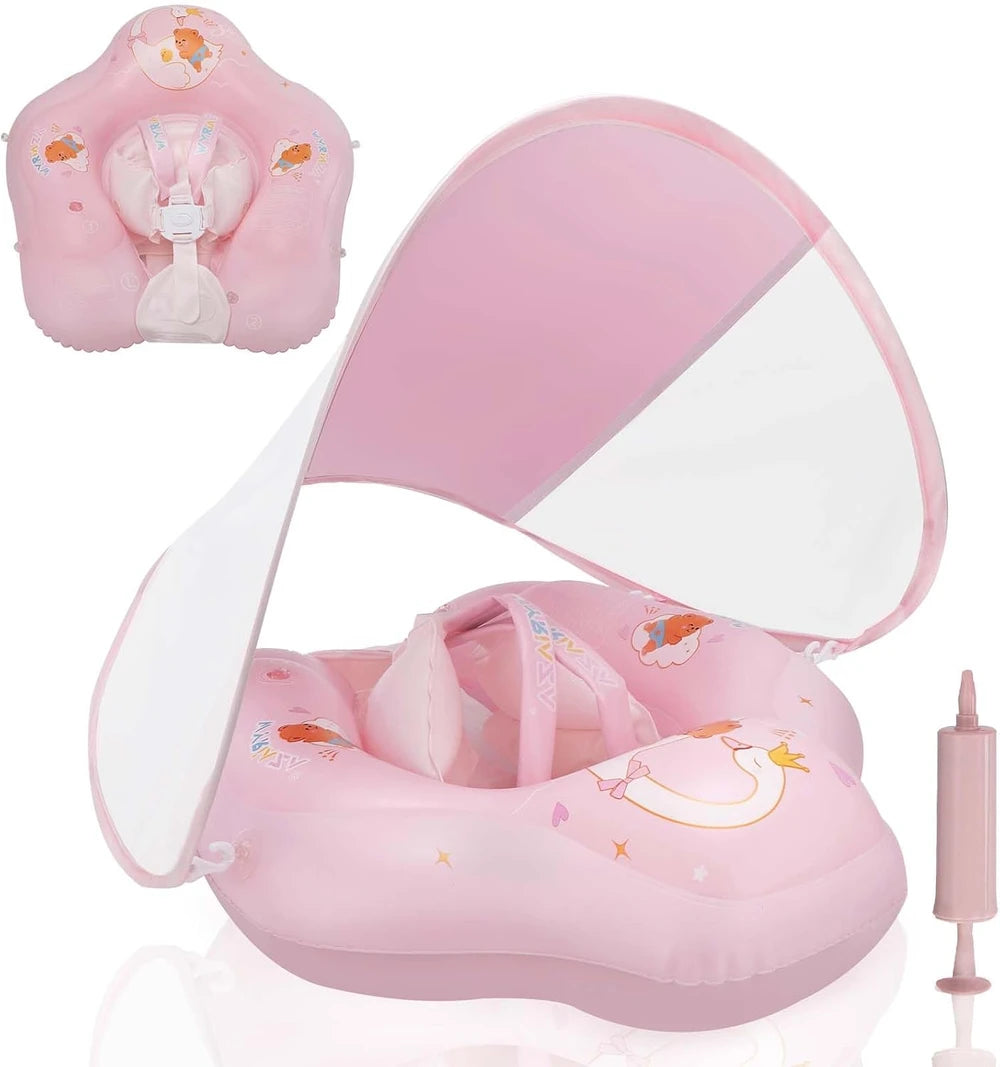Loowatts Baby Pool Float with UV Canopy