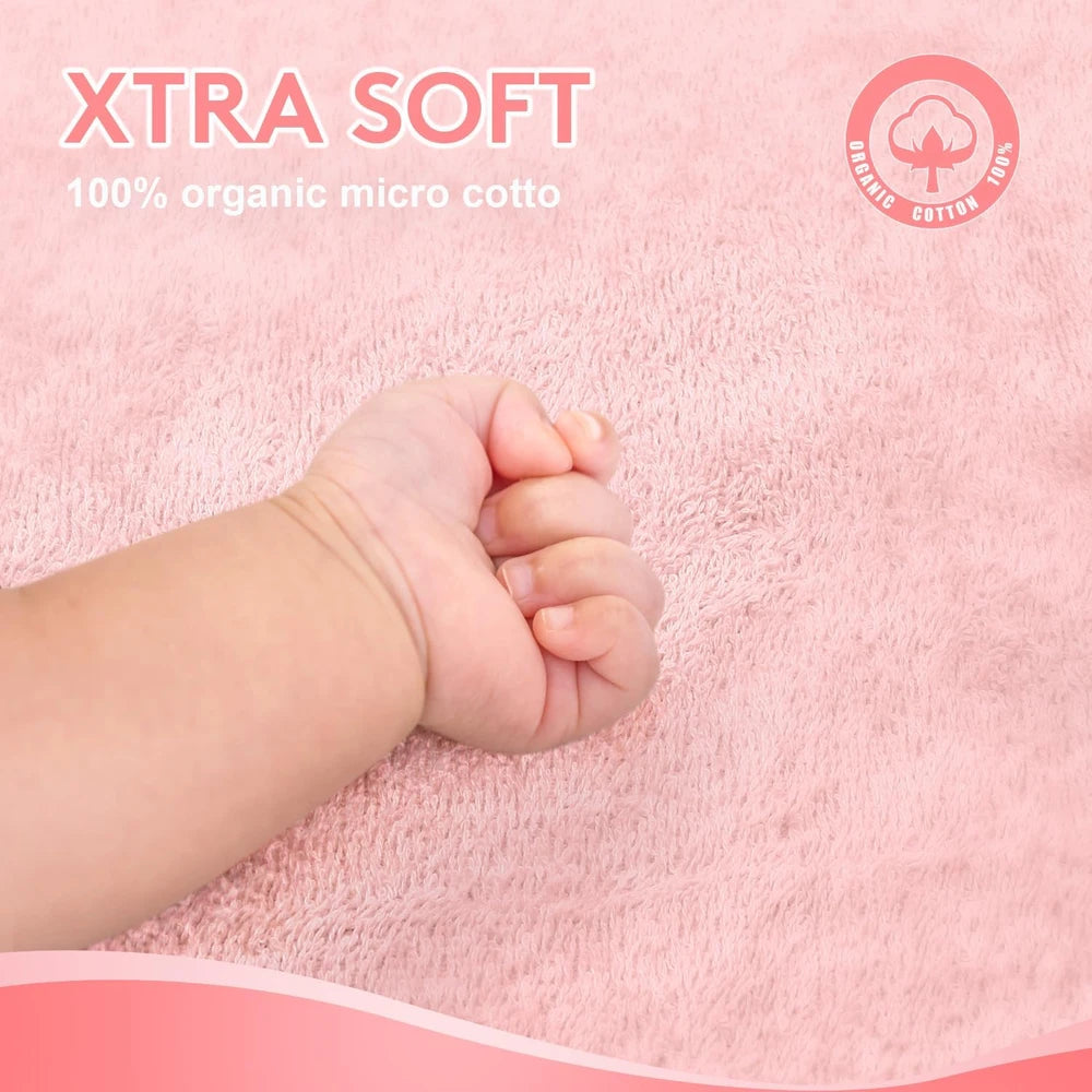 Newborn Hooded Baby Towel Bunny
