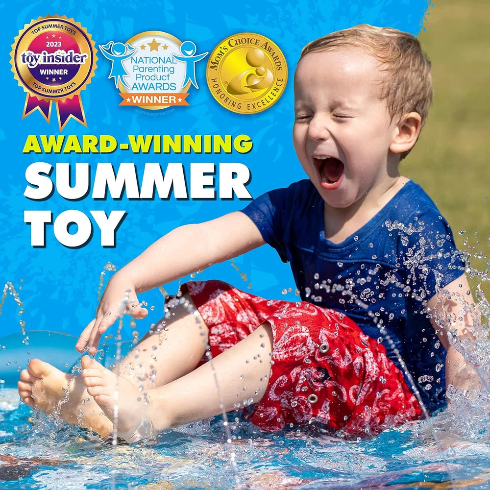 Baby & Toddler 3-in-1 Splash Pad. Keep toddlers cool and learning this summer.
