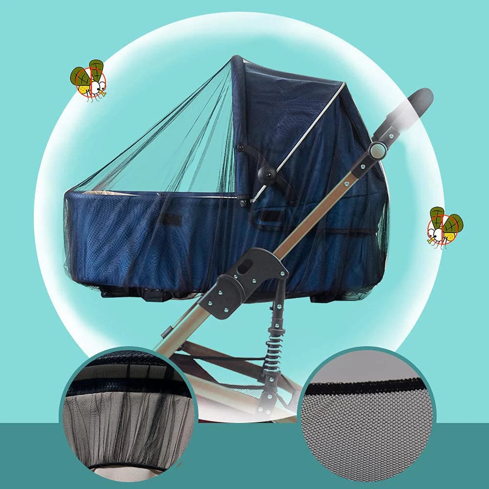 Baby Stroller Mosquito Net (2 Pack)  Portable Mini Cribs