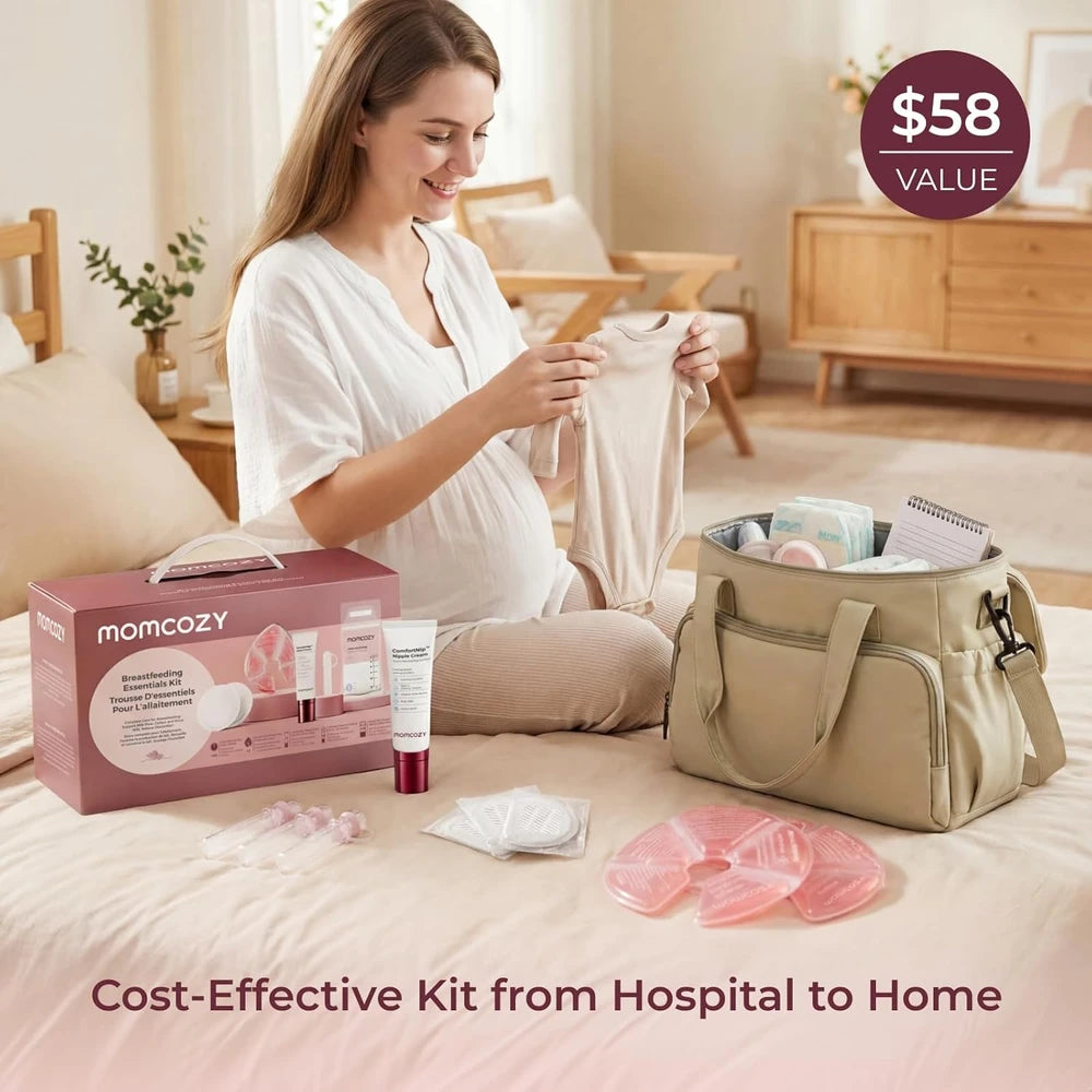 Momcozy 73pc Postpartum Essentials Kit