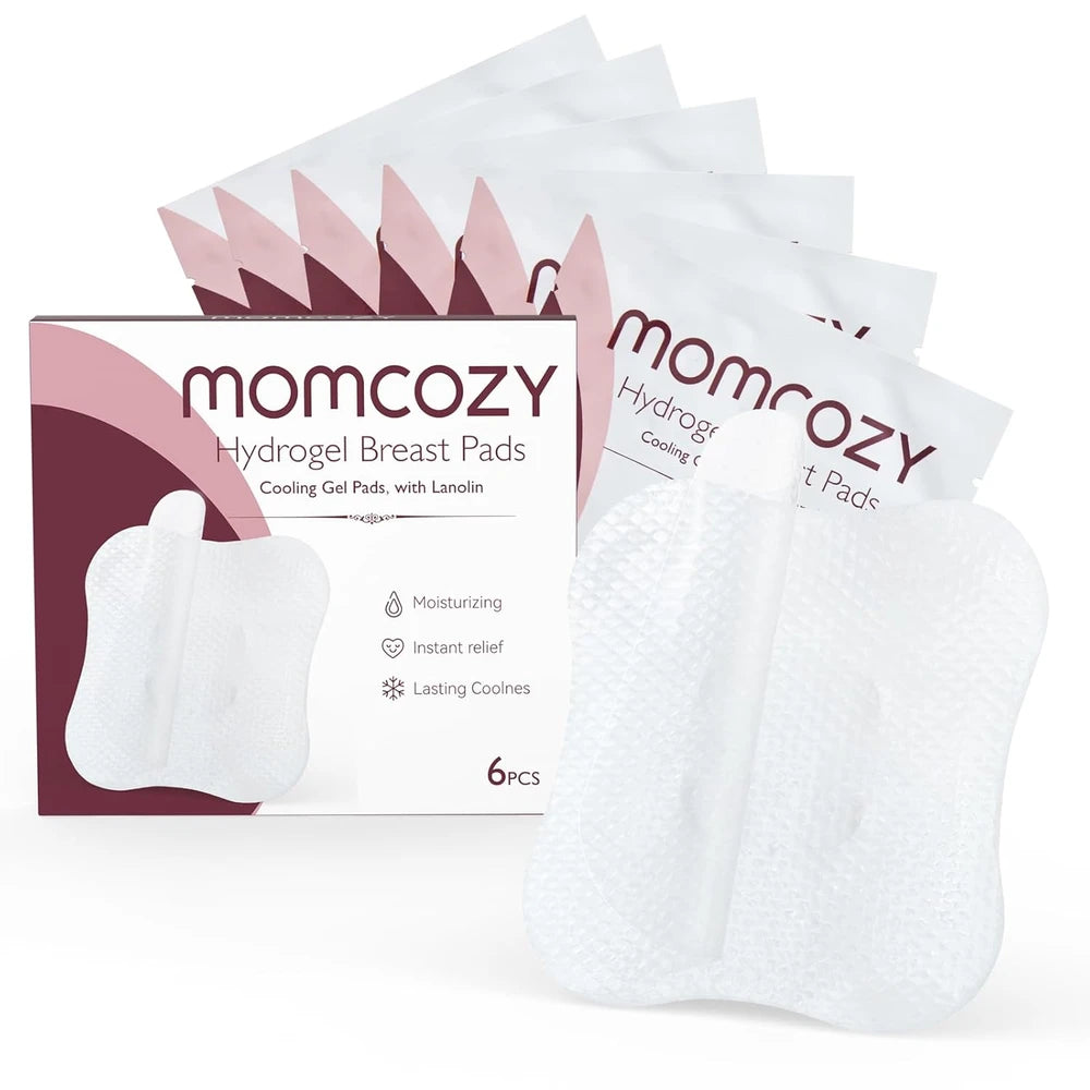 Momcozy Hydrogel Nursing Pad,  6 PCS Individually Wrapped