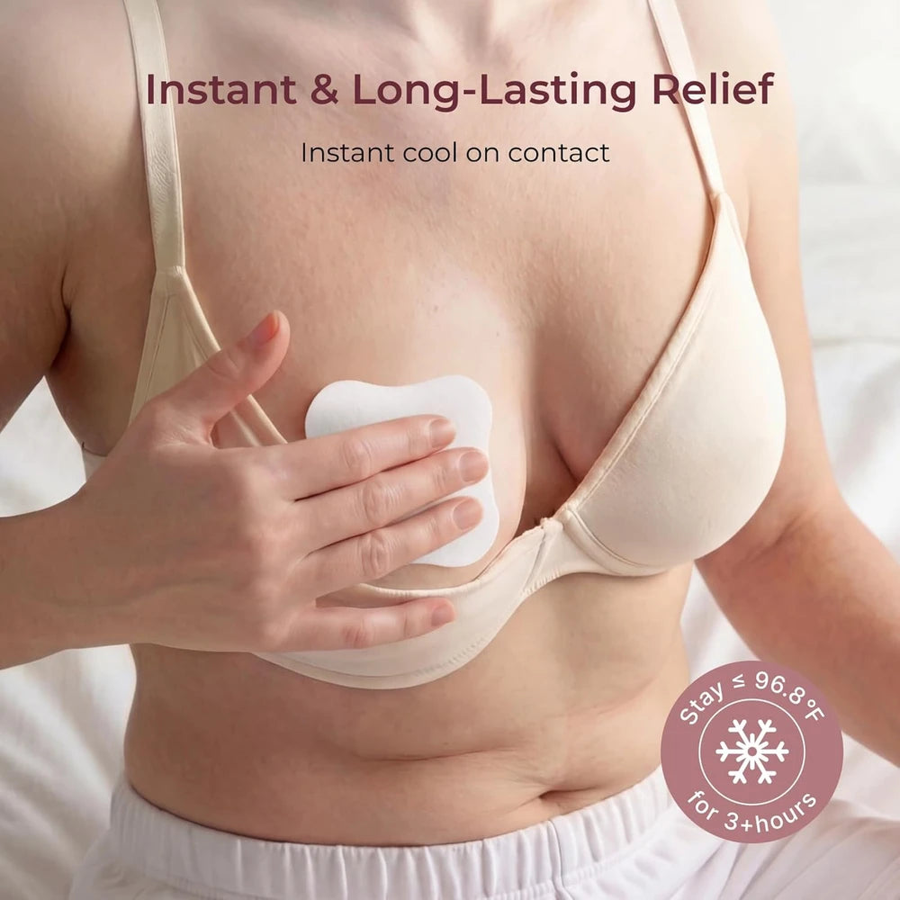 Momcozy Hydrogel Nursing Pad,  6 PCS Individually Wrapped