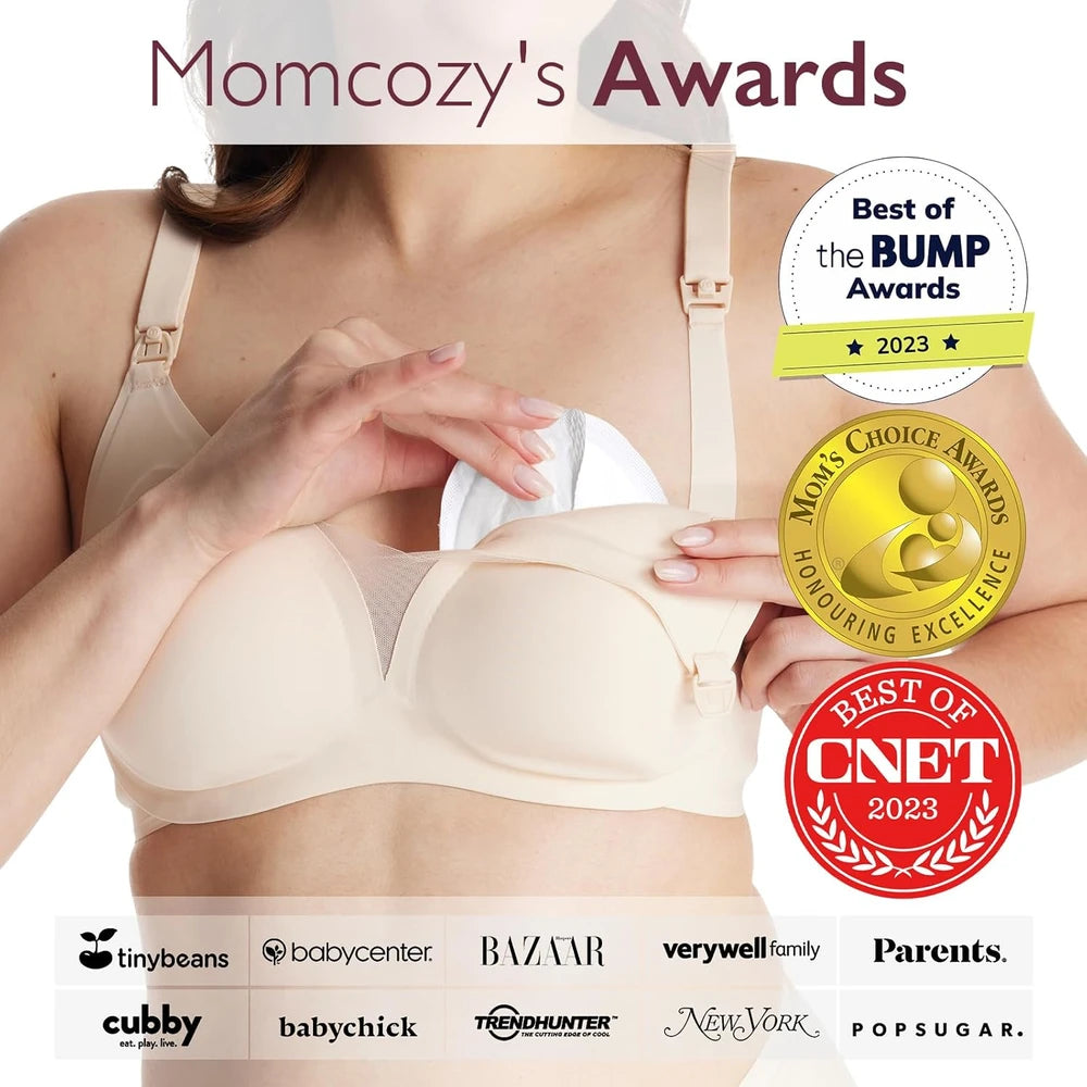 Momcozy Ultra-Thin Disposable Nursing Pads,  Individually Packaged（120 Count）