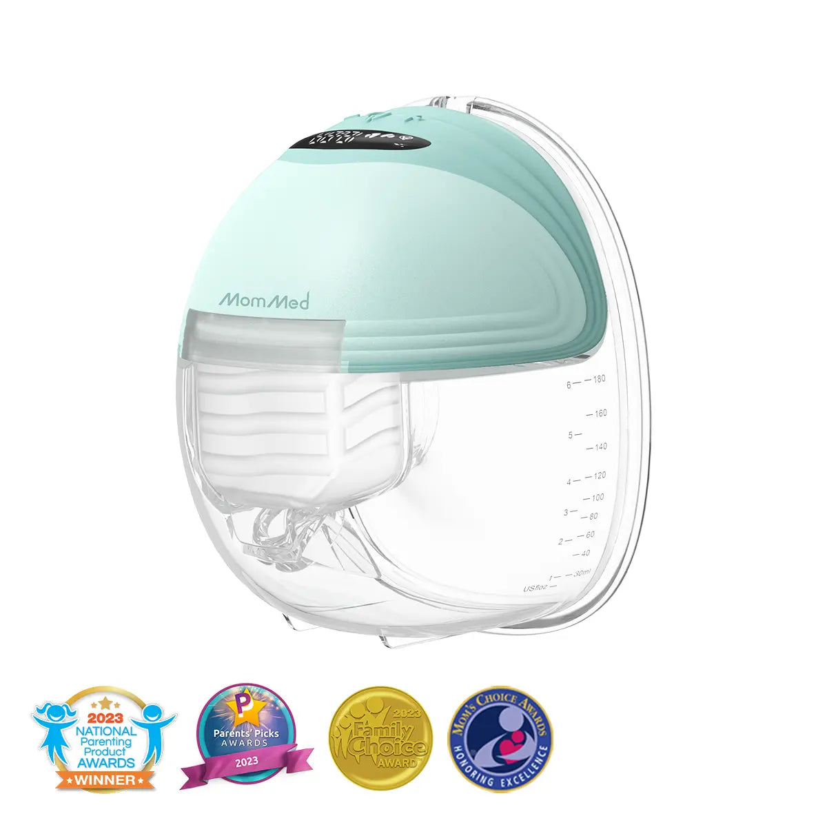 Mommed Wearable Breast Pump S21, Hands-Free Electric Breast Pump, Personalized Electric Portable Breast Pump, Large Capacity and Strong Suction for More Milk, Portable, Leak-Proof & Ultra-Quiet Breast Pump Summervibes