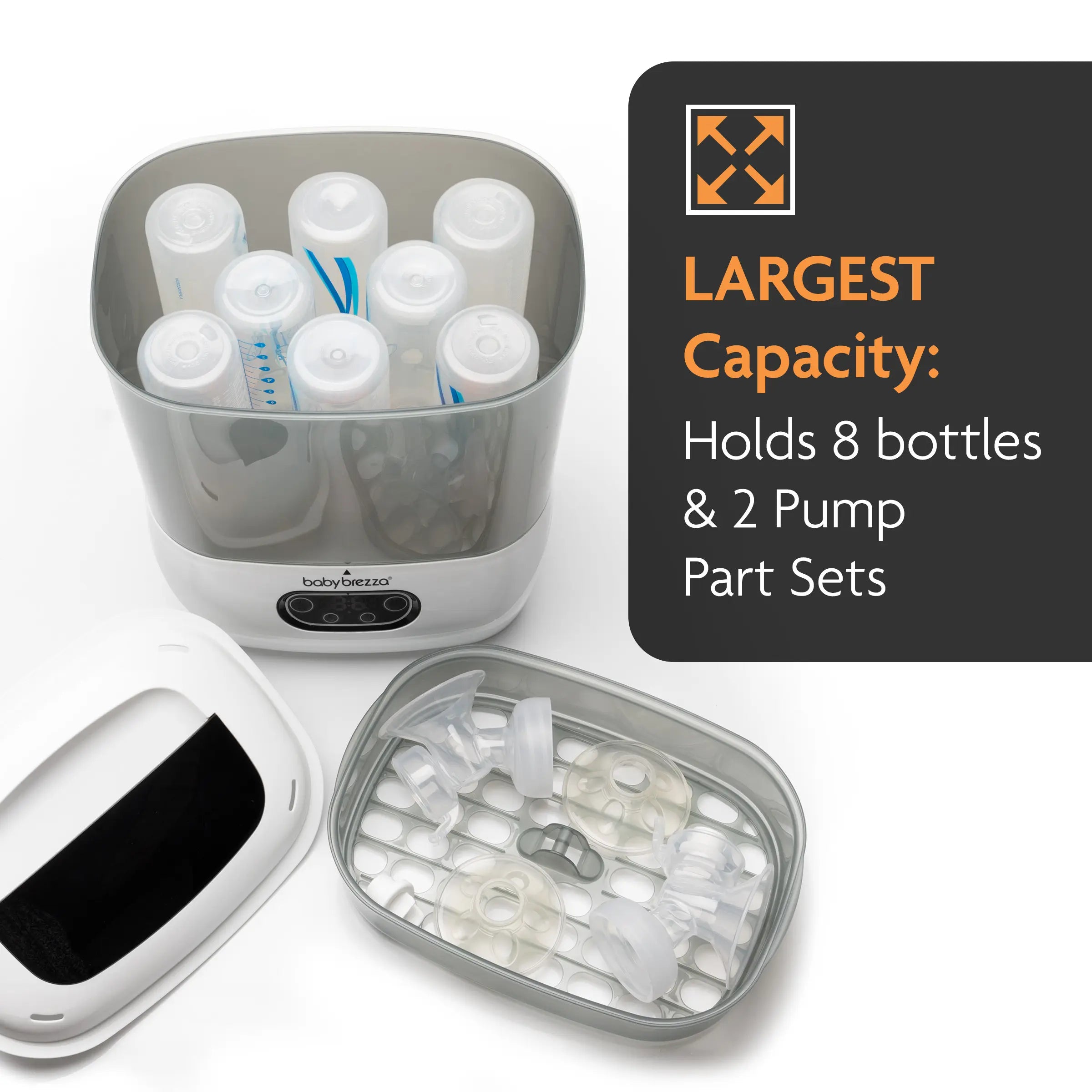 One Step™ Baby Bottle Sterilizer and Dryer Advanced - Electric Steam Sterilizer with HEPA Filter