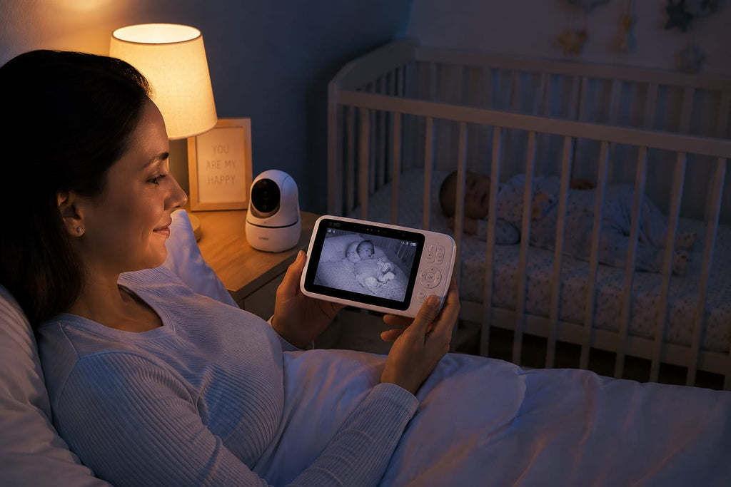 SleepPeace™ Baby Monitor - Finally Sleep Peacefully While Your Baby Sleeps Safely