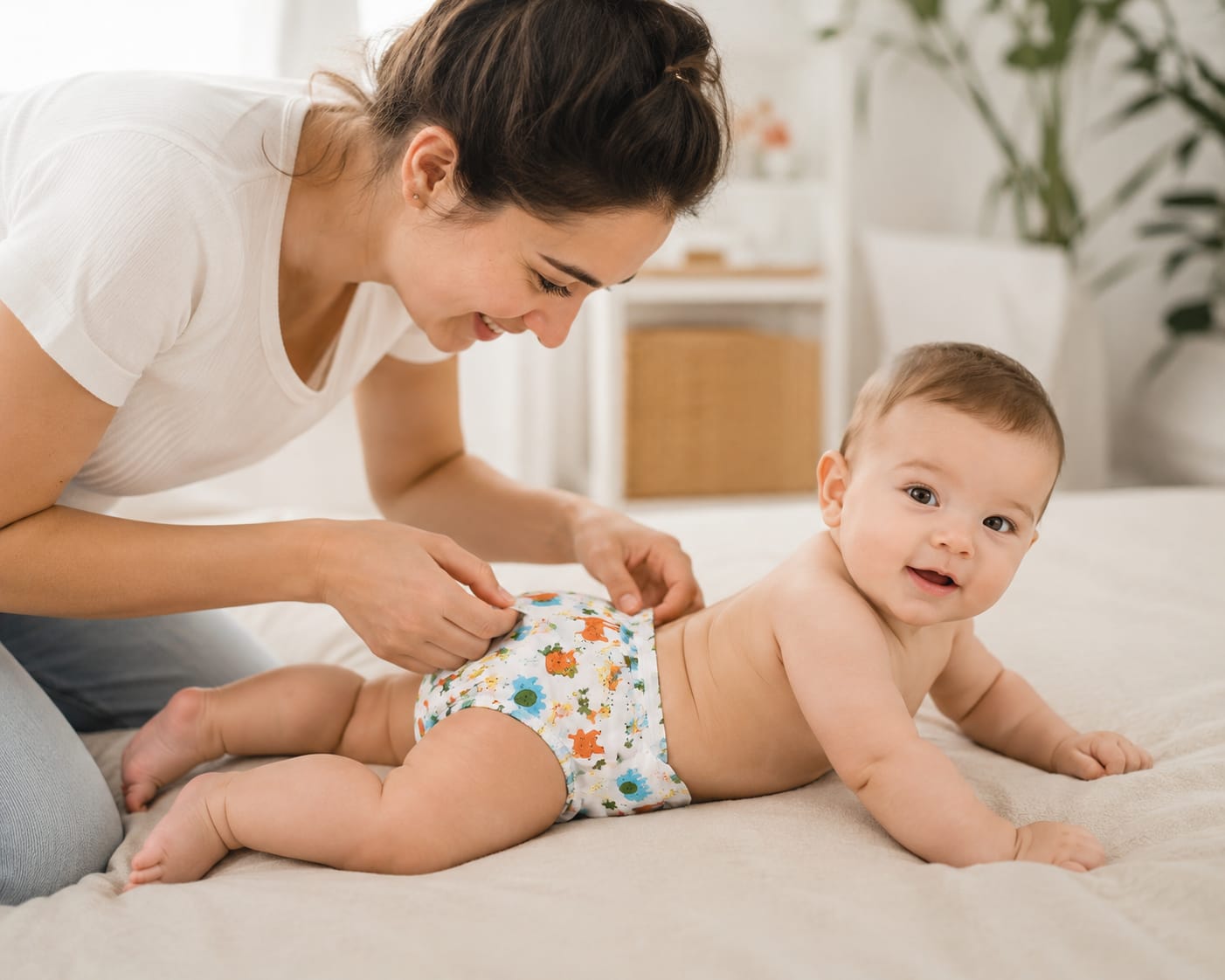 Reusable Baby Diaper | Leak-Proof & Washable Toddler Diaper