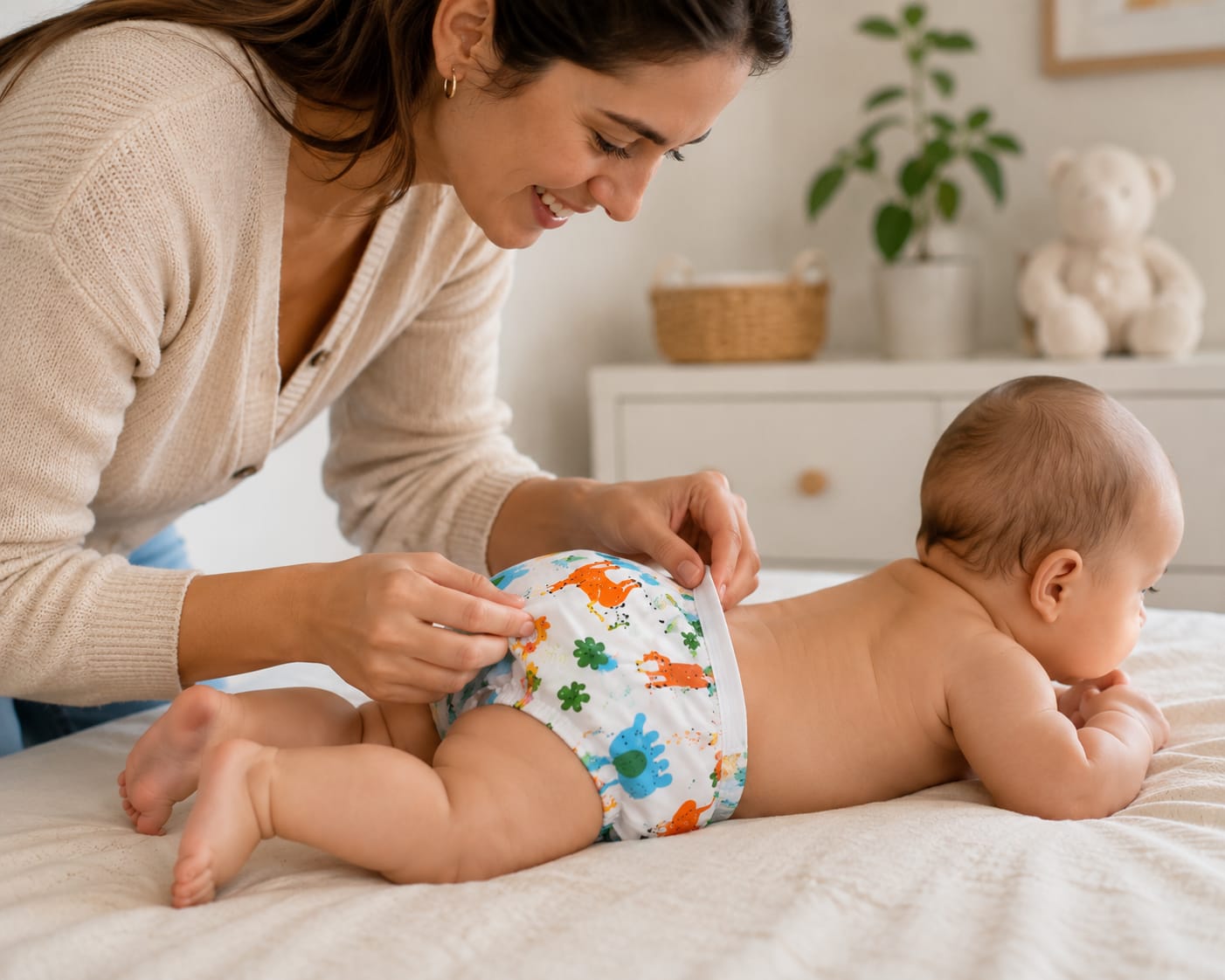 Reusable Baby Diaper | Leak-Proof & Washable Toddler Diaper