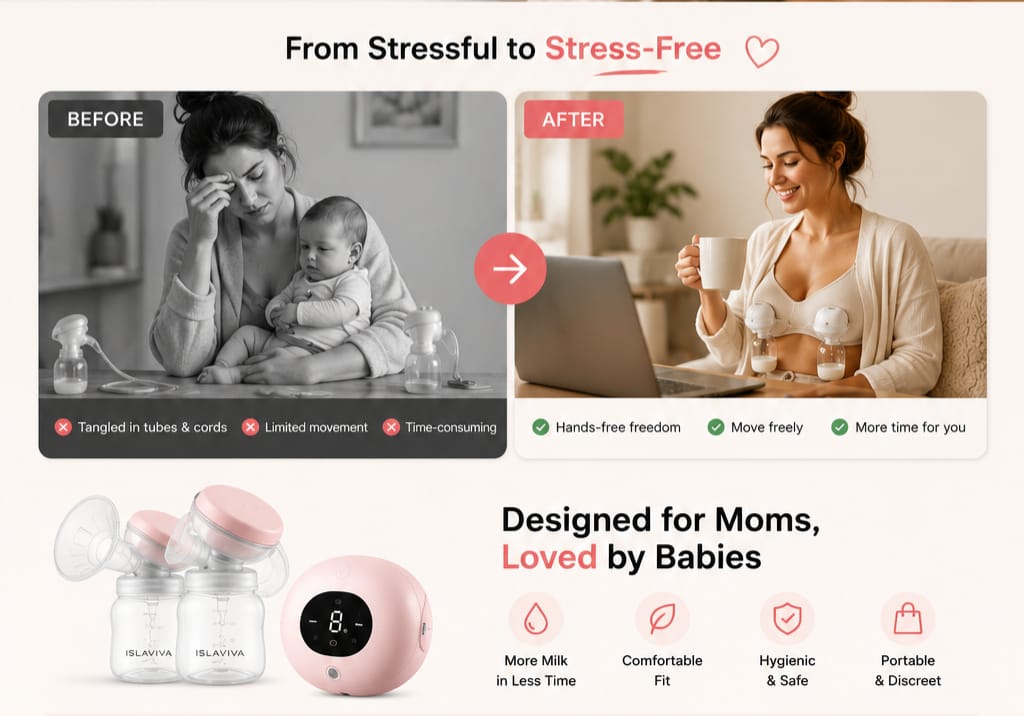 Luna Hands-Free Wearable Breast Pump