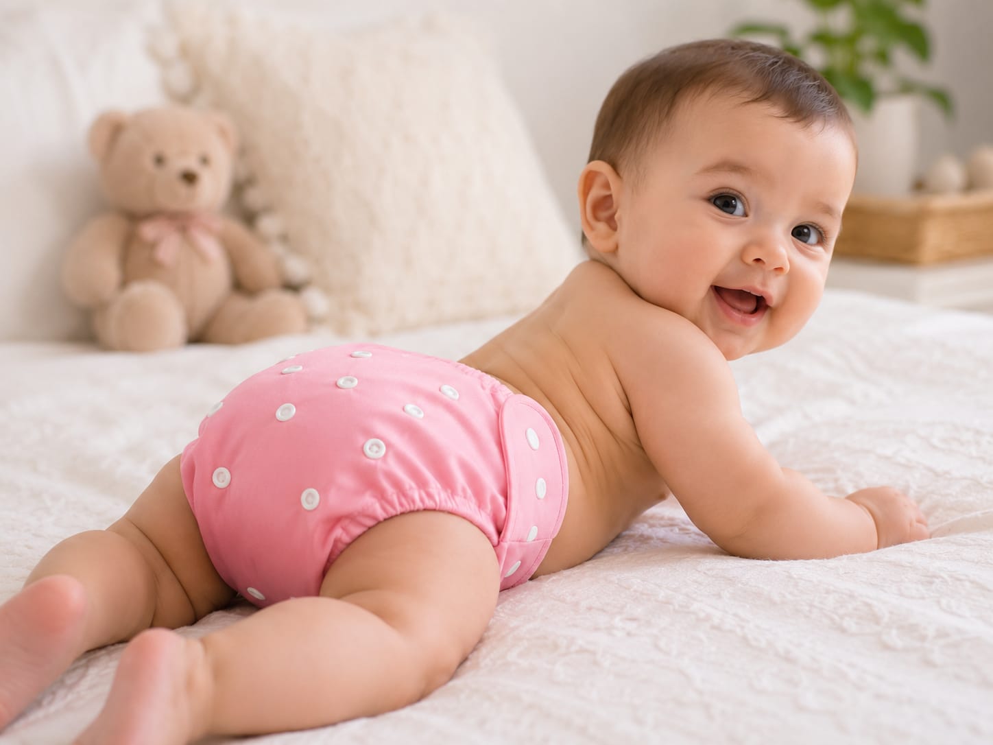 EcoSnug™ Reusable Baby Diaper – Soft, Leak-Proof & Money-Saving