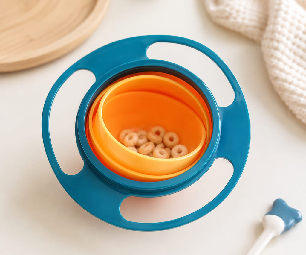 360° Spill-Proof Baby Bowl™ | No More Messy Mealtime