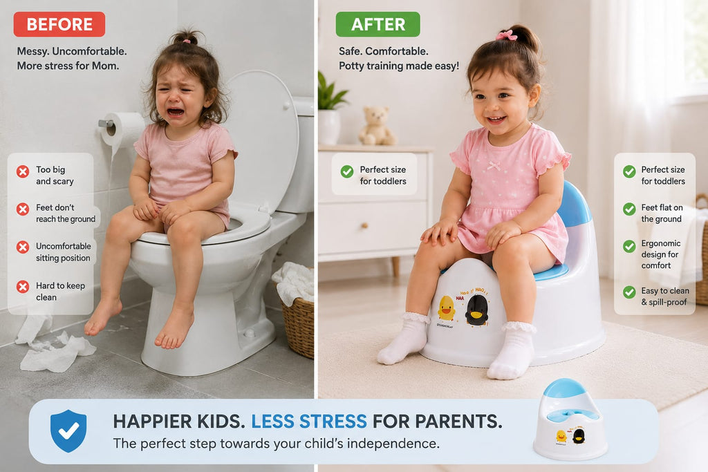 ToddleEase™ Potty Training Seat for Kids