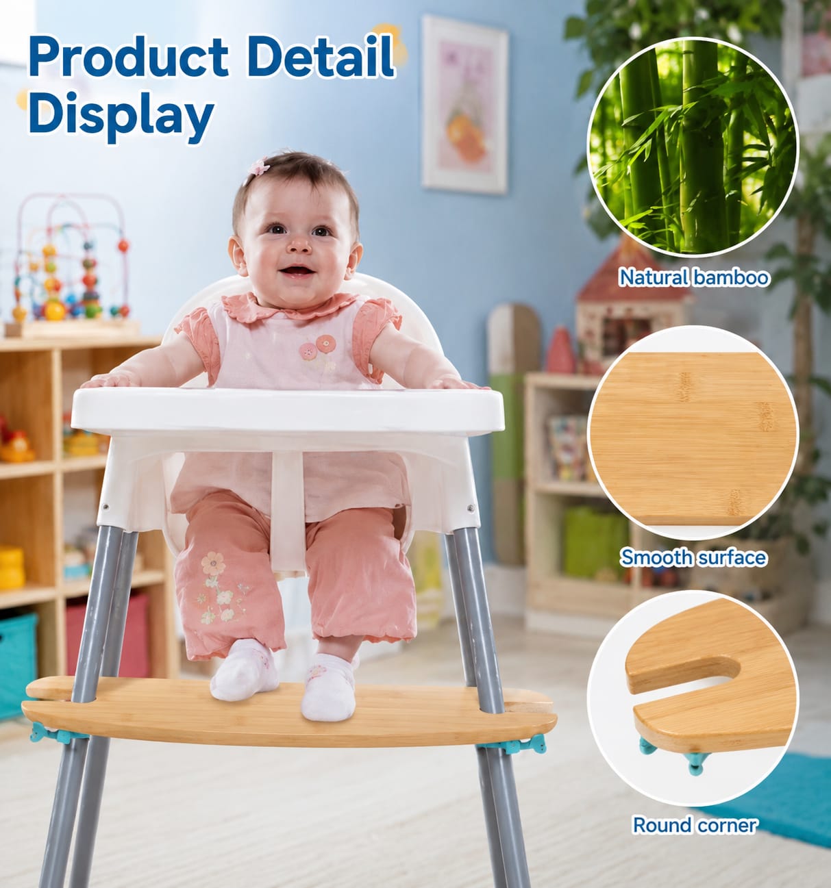 ComfortStep™ Baby High Chair Footrest