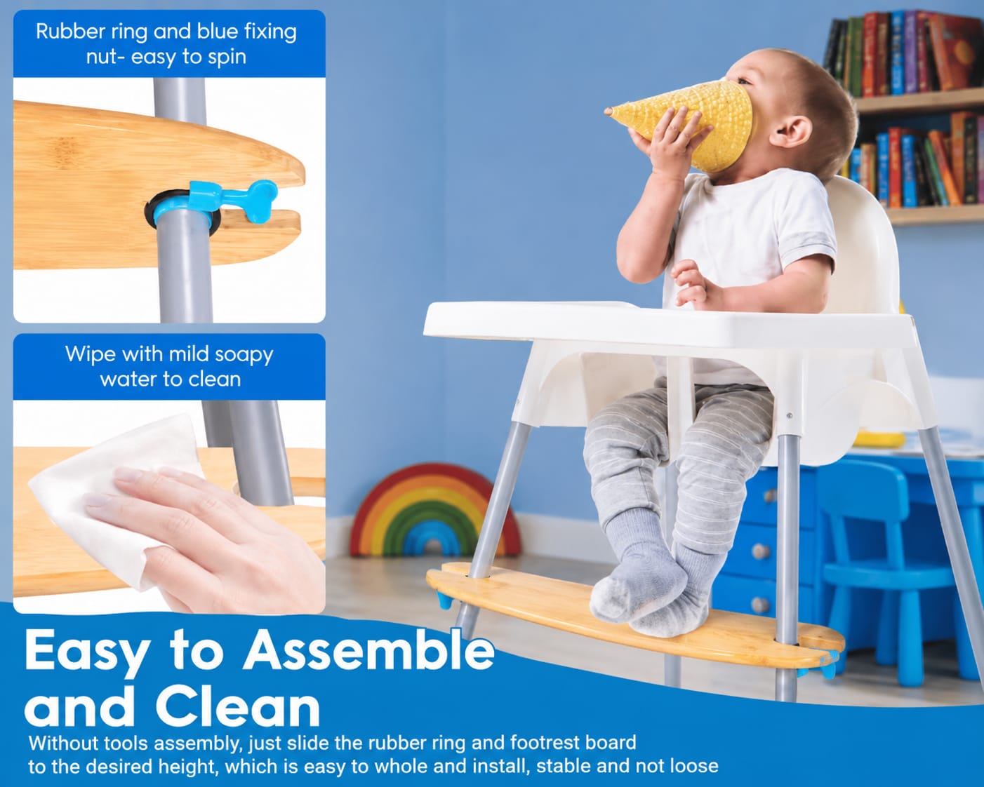 ComfortStep™ Baby High Chair Footrest