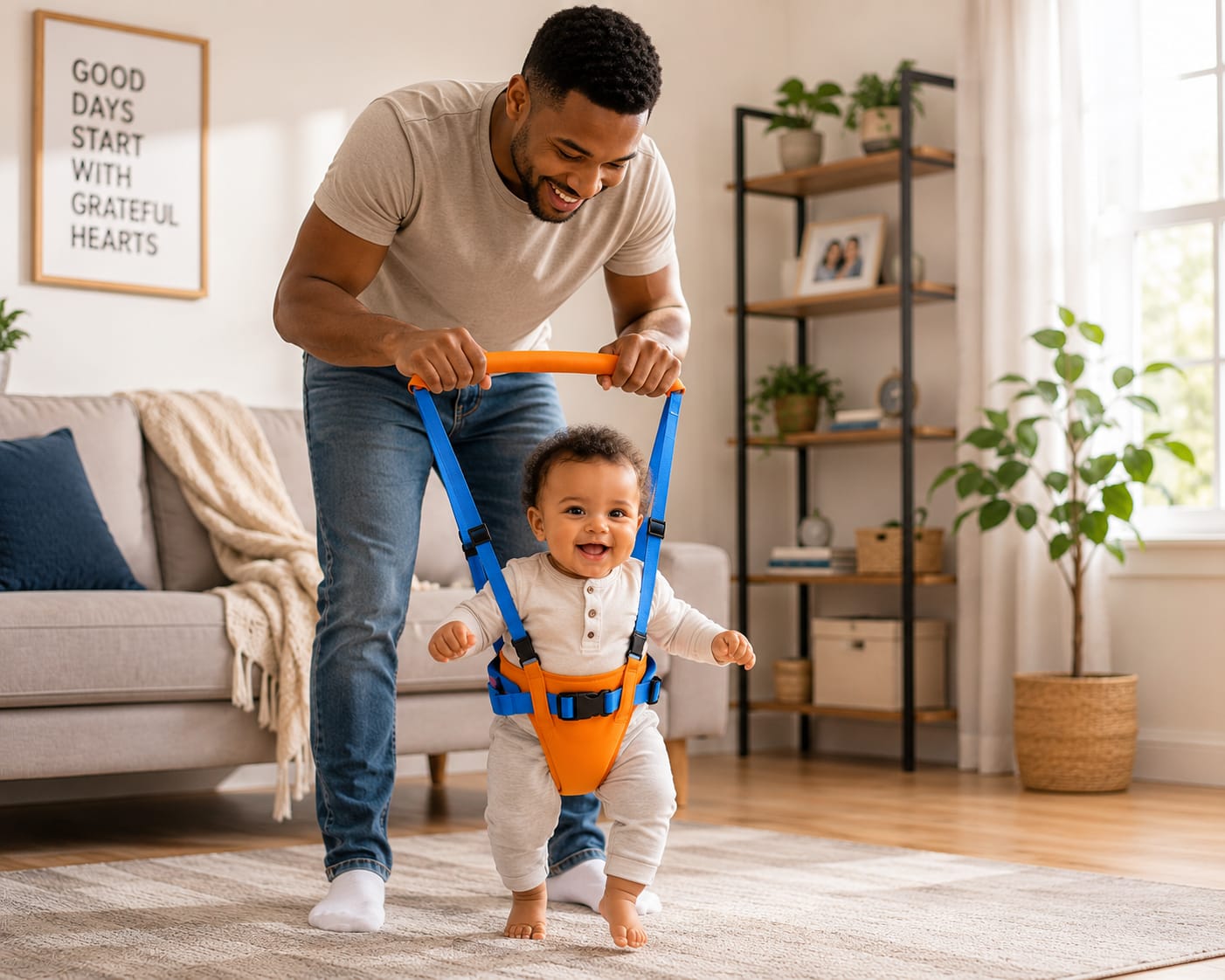 SafeSteps™ Baby Walking Harness – Safer First Steps For Your Little One