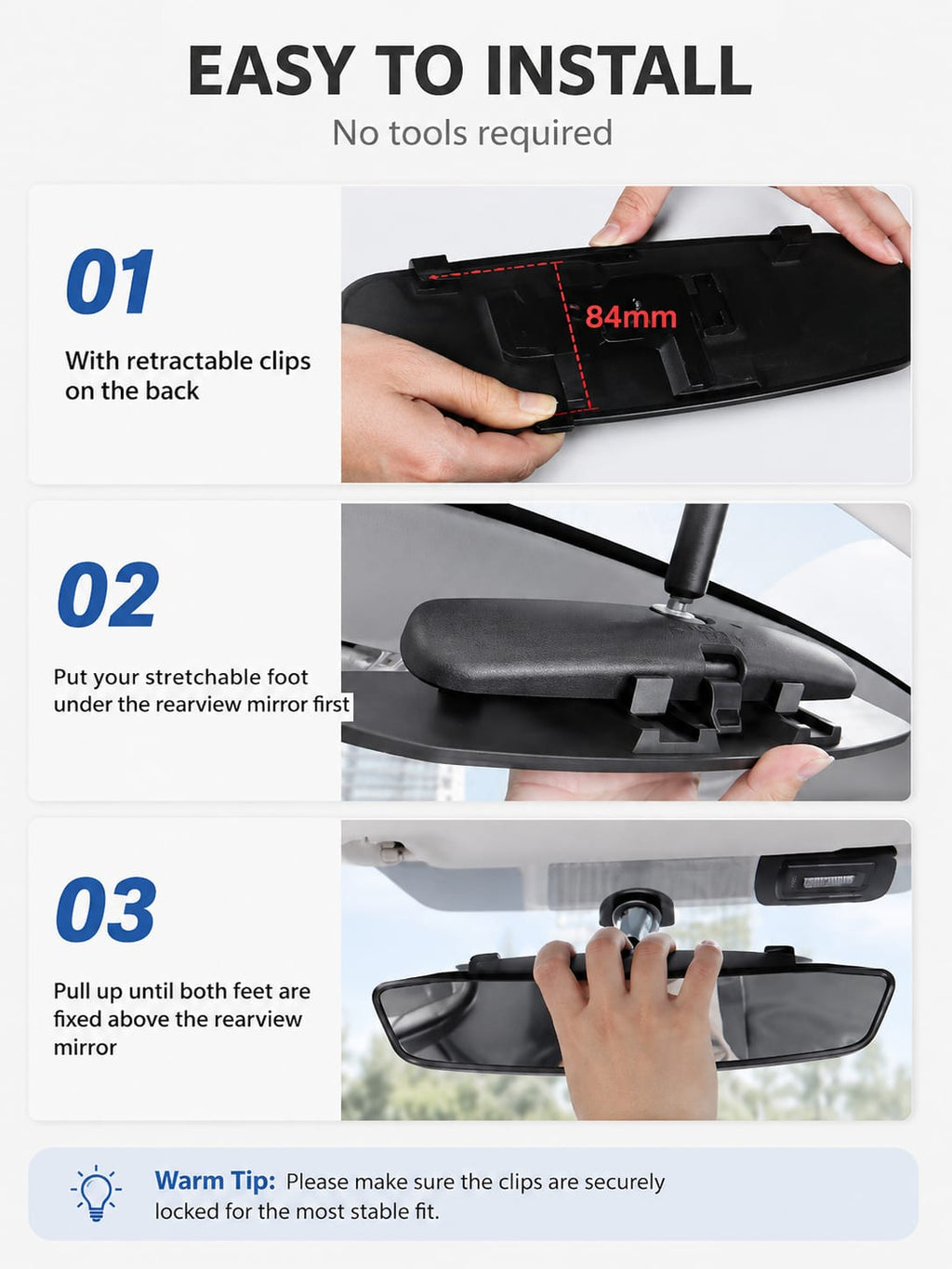 DriveSafe™ Wide View Baby Mirror