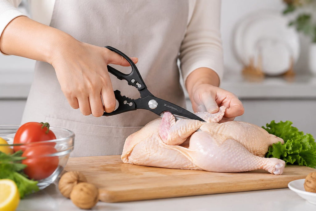 5-in-1 Heavy Duty Kitchen Scissors™ – Cut Faster, Cook Smarter