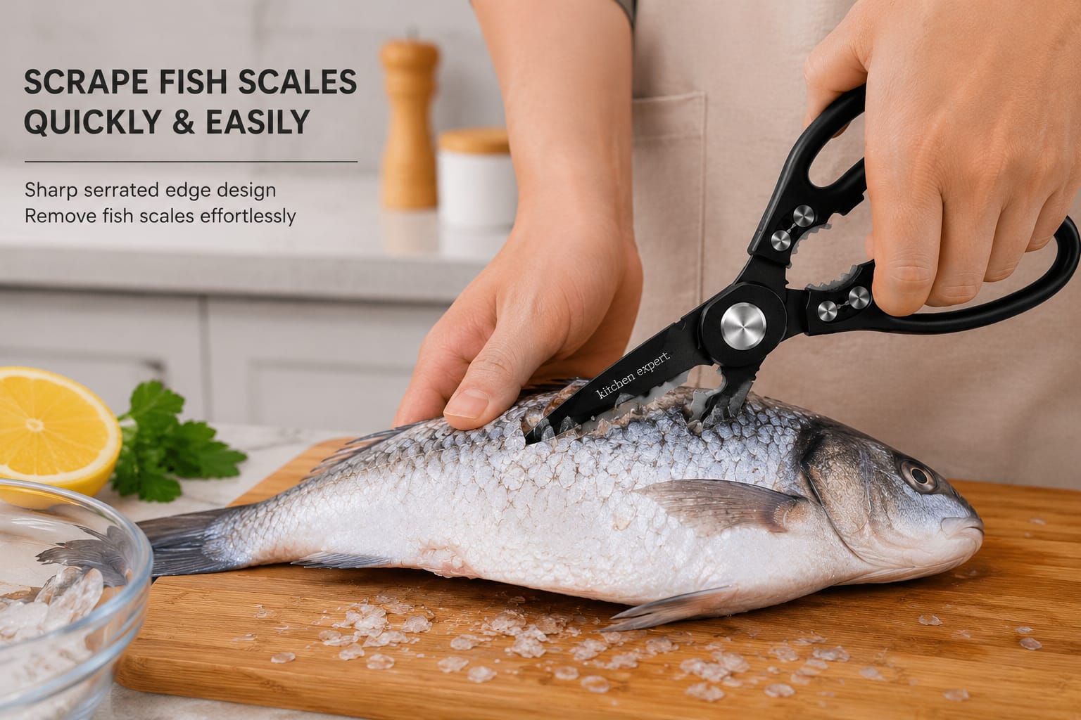 5-in-1 Heavy Duty Kitchen Scissors™ – Cut Faster, Cook Smarter