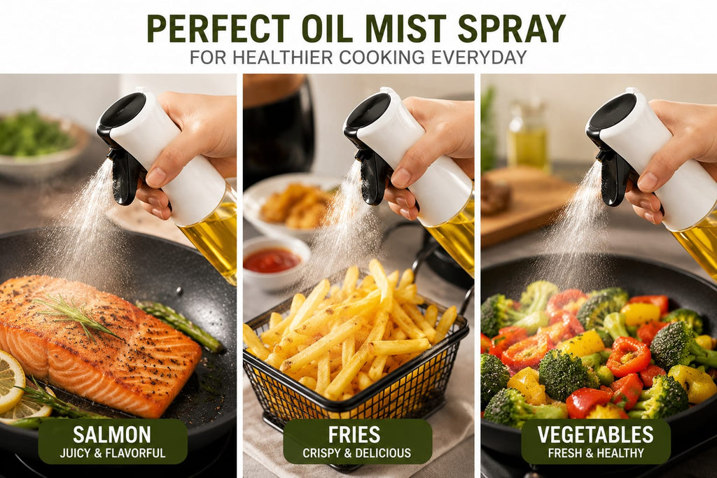 OilMist Pro™ – Healthy Oil Spray Bottle For Perfect Cooking Control