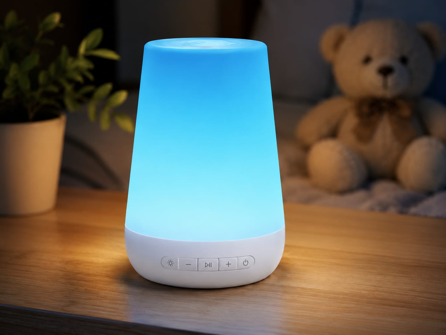 DreamGlow™ Baby Sleep Sound Machine & Night Light
