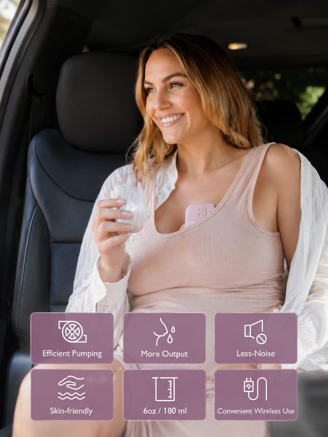 Momcozy S9 Pro Upgraded Wearable Breast Pump, Hands-Free