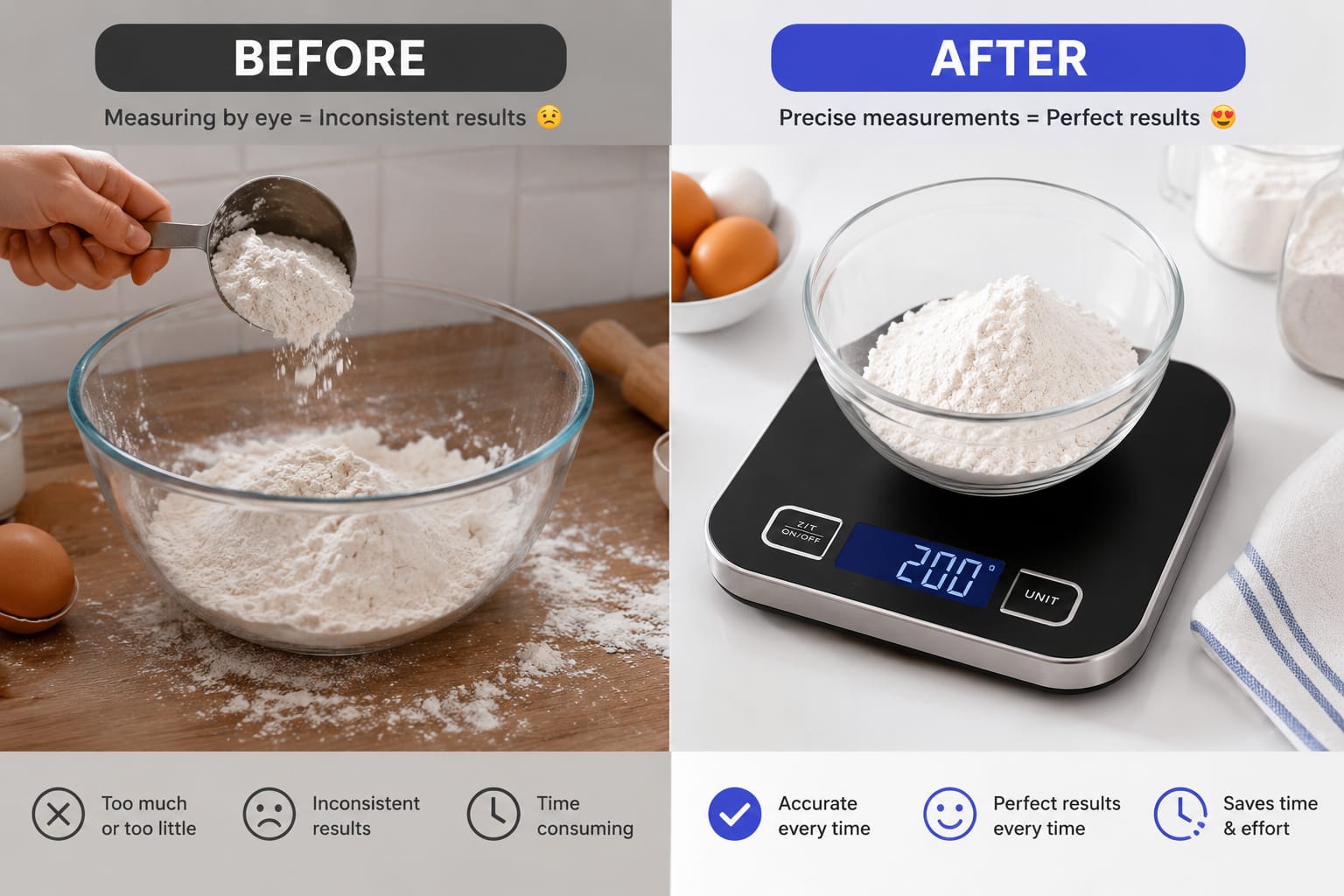 PrecisionPro Digital Kitchen Scale
