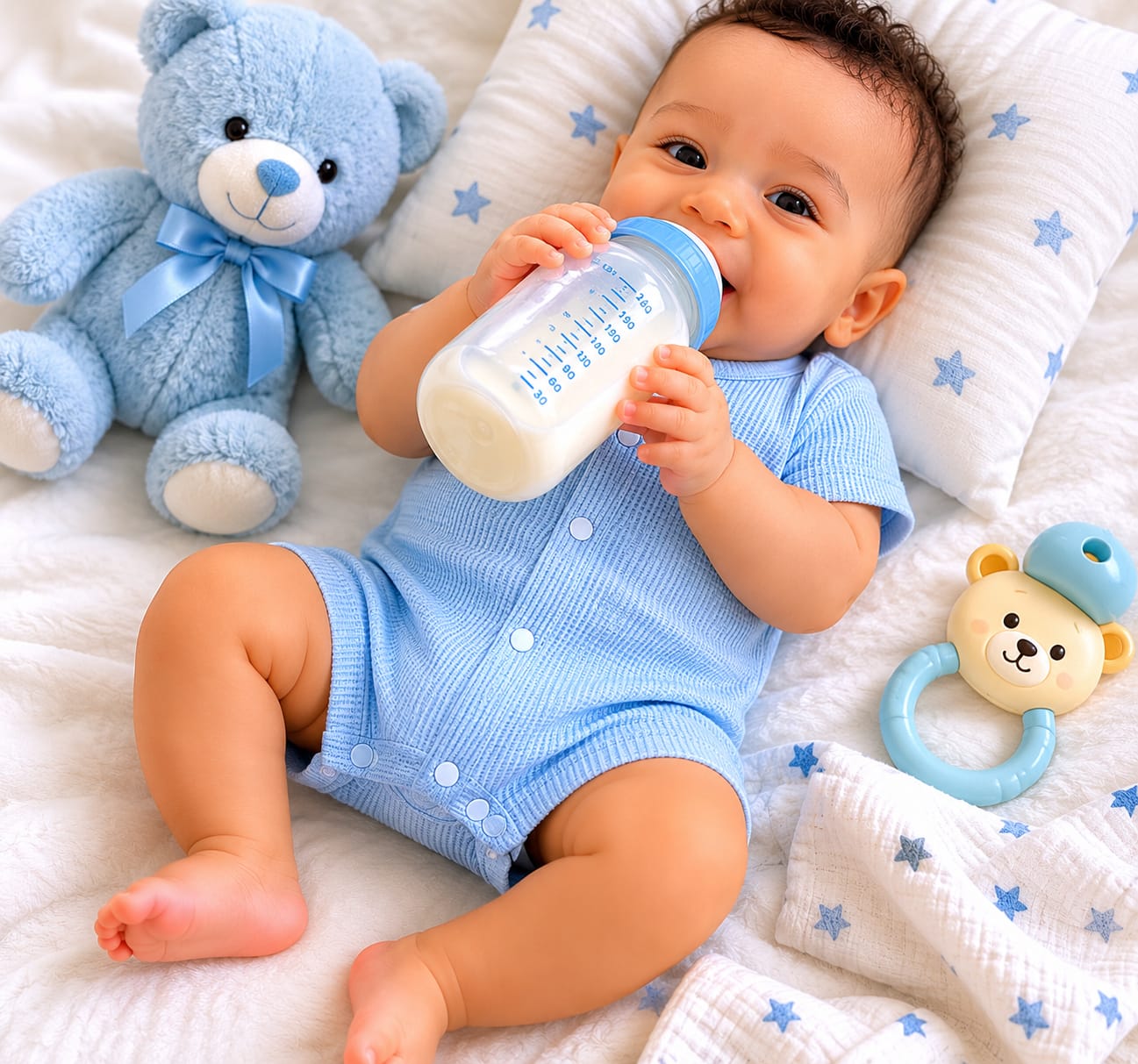 Breathable Baby Romper – Soft Cotton Mesh Jumpsuit for Newborn Boys & Girls