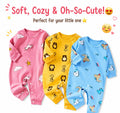 Baby Cotton Romper Set – Soft Long Sleeve Newborn Outfit for Boys & Girls (0-18M)
