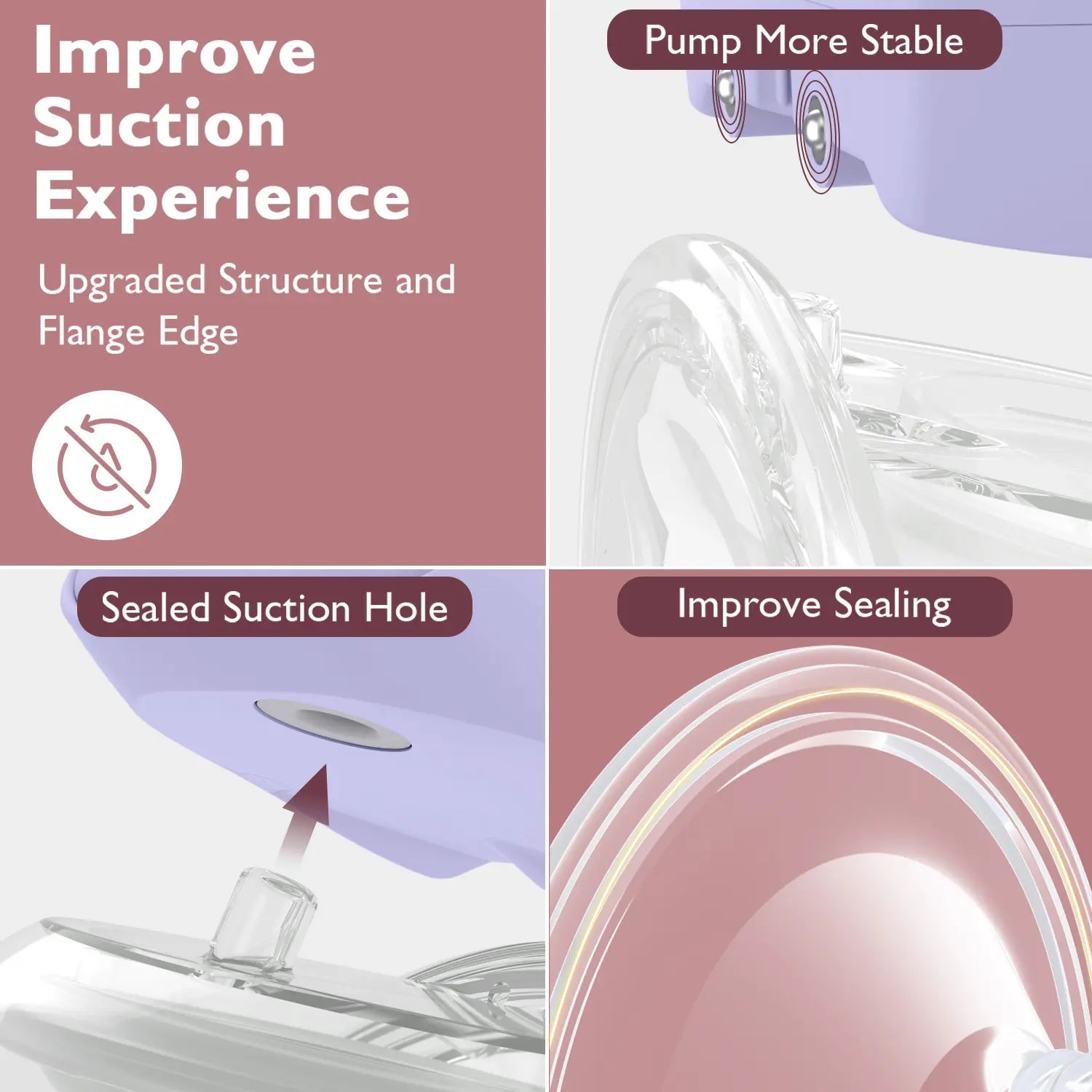Momcozy S9 Pro Breast Pump, Upgraded Wearable Breast Pump, Hands-Free Design, with LED Display, Dual-Head Electric Portable Breast Pump, with 2 Modes and 9 Levels, 24Mm,C