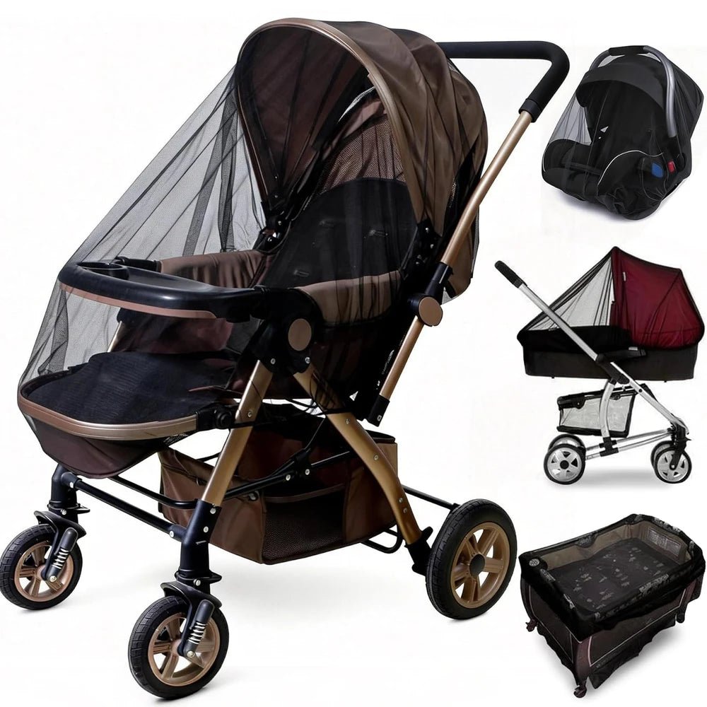 Baby Stroller Mosquito Net (2 Pack) Portable Mini Cribs - Islaviva