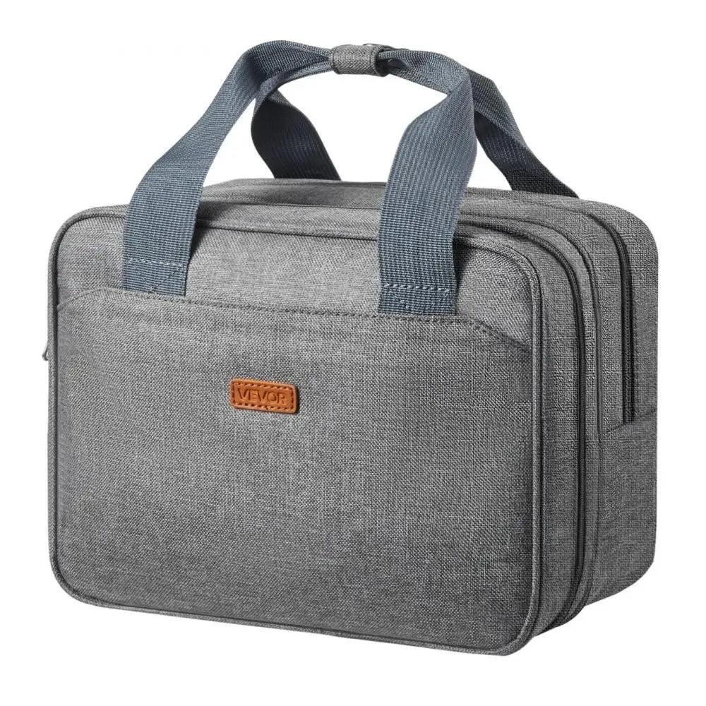 【Summervibes】Vevor Wearable Breast Pump Bag, Breast Feeding Bag with Ice Pack, Fits for M5/M6, Pumping Accessories & Breastmilk Storage, Portable Pump Carrying Case for Work, Travel & Family Use, Grey