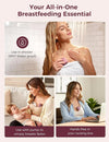 Momcozy A1Pro Lactation Massager, Deep Vibration & Rapid Heating for Clog Relief & Efficient Pumping. - Islaviva