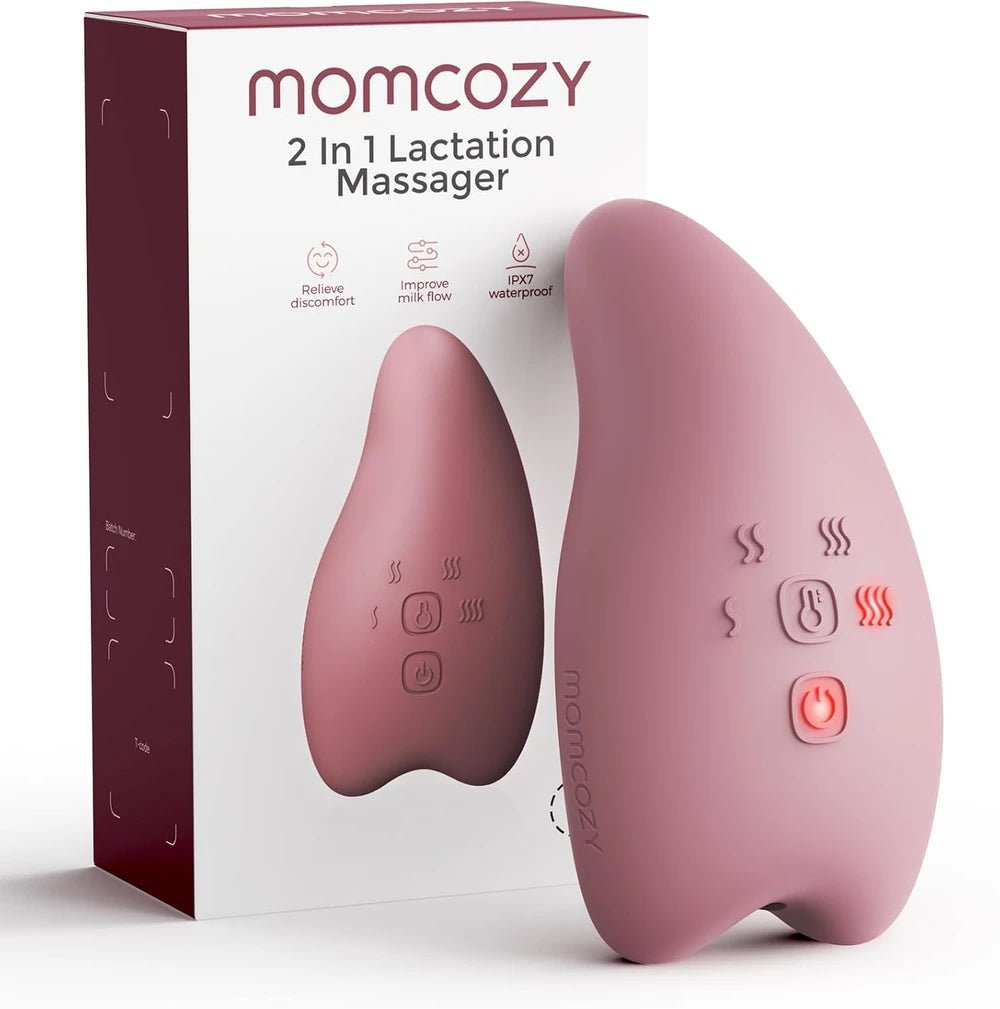 Momcozy A1Pro Lactation Massager, Deep Vibration & Rapid Heating for Clog Relief & Efficient Pumping. - Islaviva
