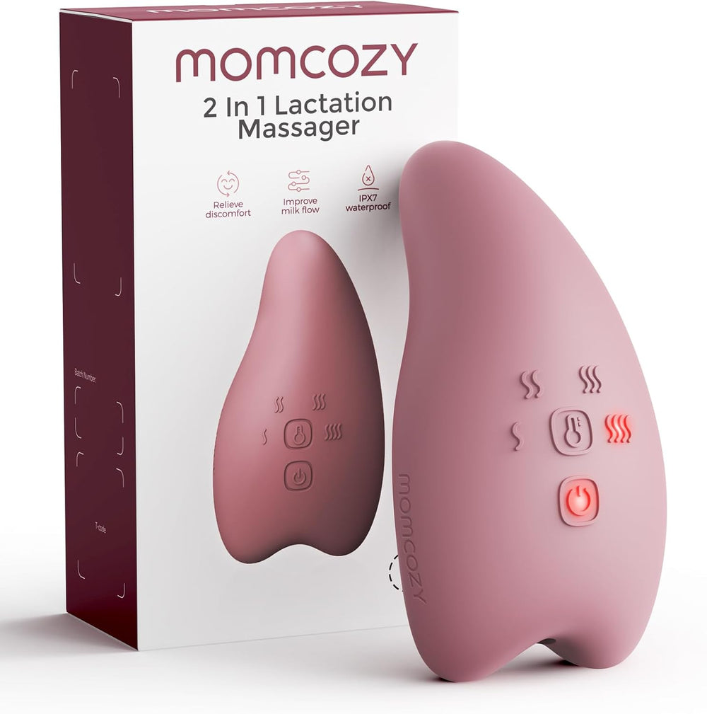 Momcozy A1Pro Lactation Massager, Deep Vibration & Rapid Heating for Clog Relief & Efficient Pumping. - Islaviva