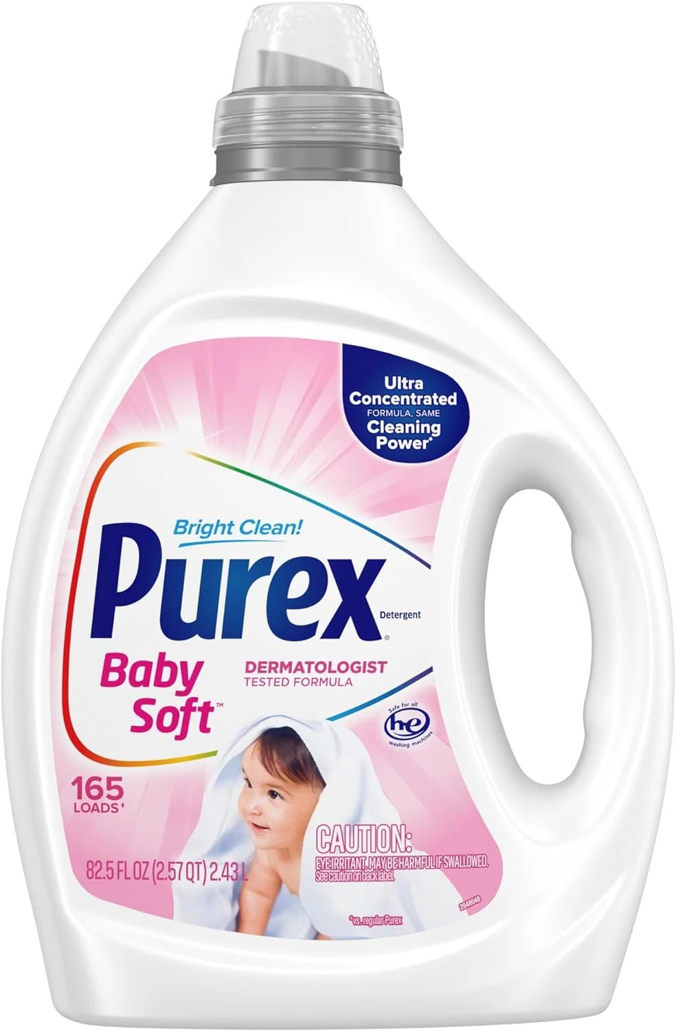 Purex Baby Soft Laundry Detergent. Hypoallergenic for sensitive skin 82.5 fl oz, 165 Loads - Islaviva