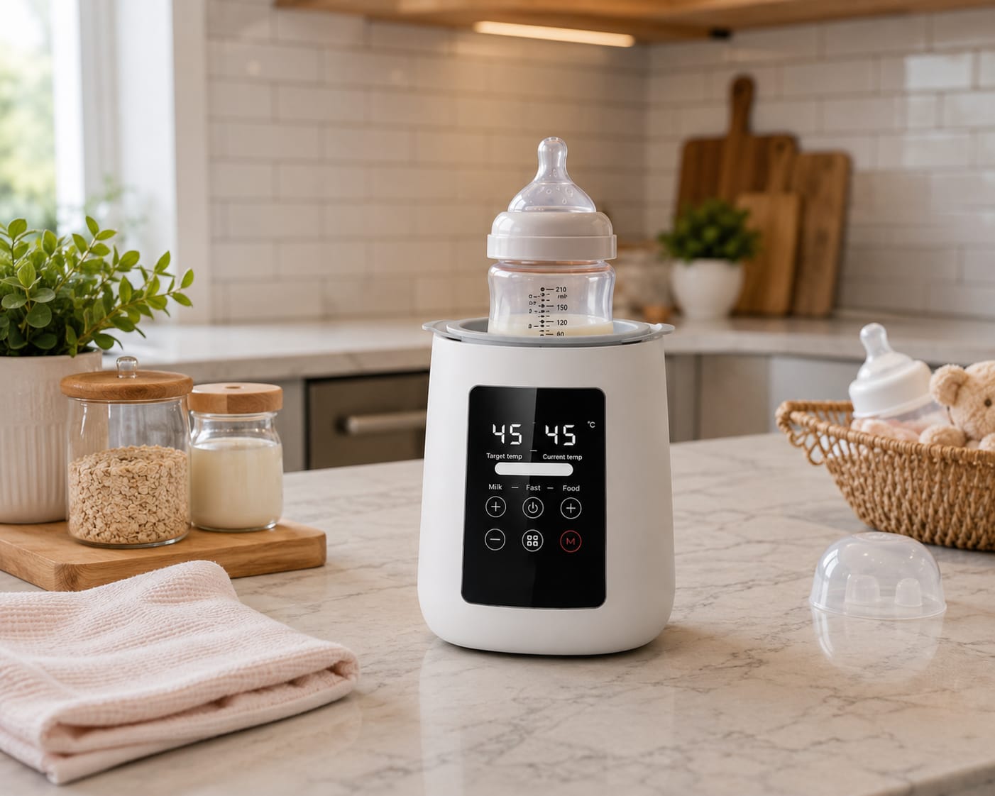 SmartBaby™ Bottle Warmer Pro – Perfect Milk Temperature in Minutes - Islaviva